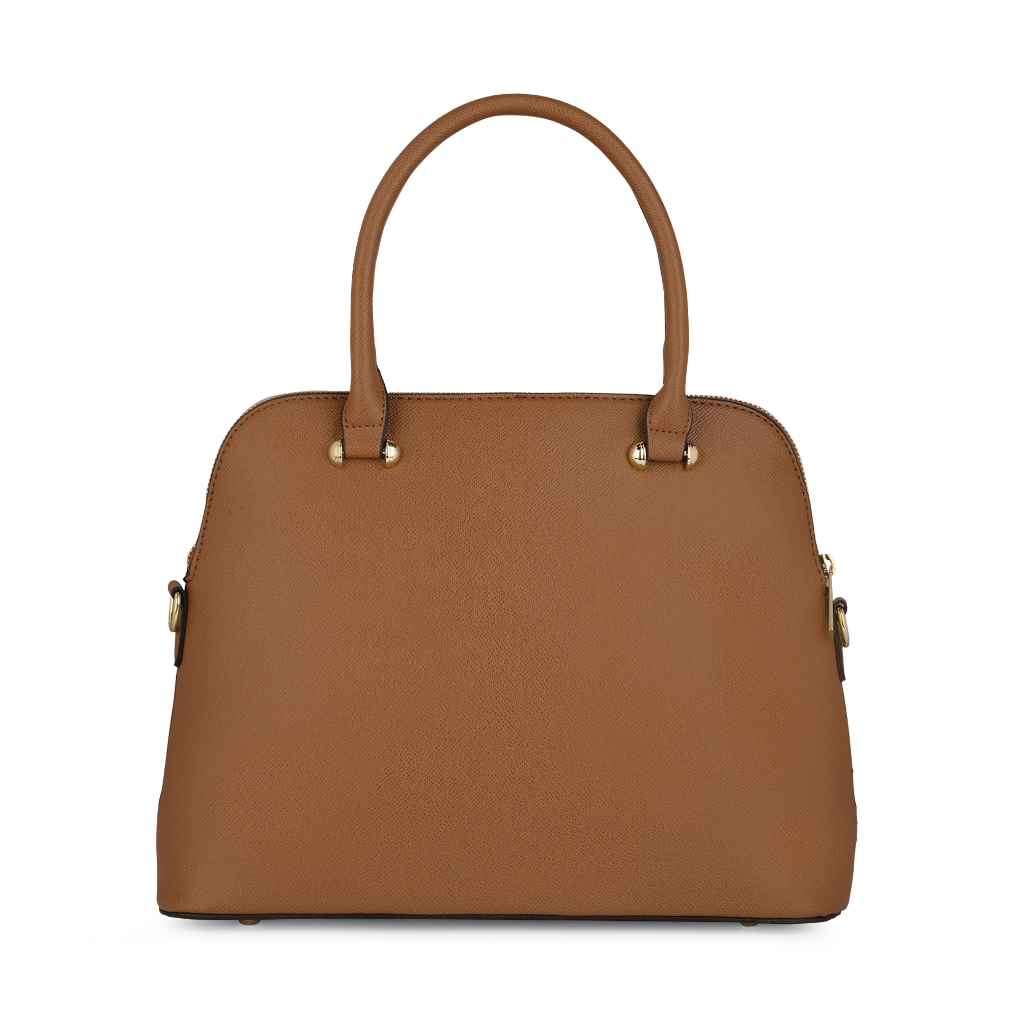 Lavie Luxe Monogram Valle Off White Medium Women's Satchel