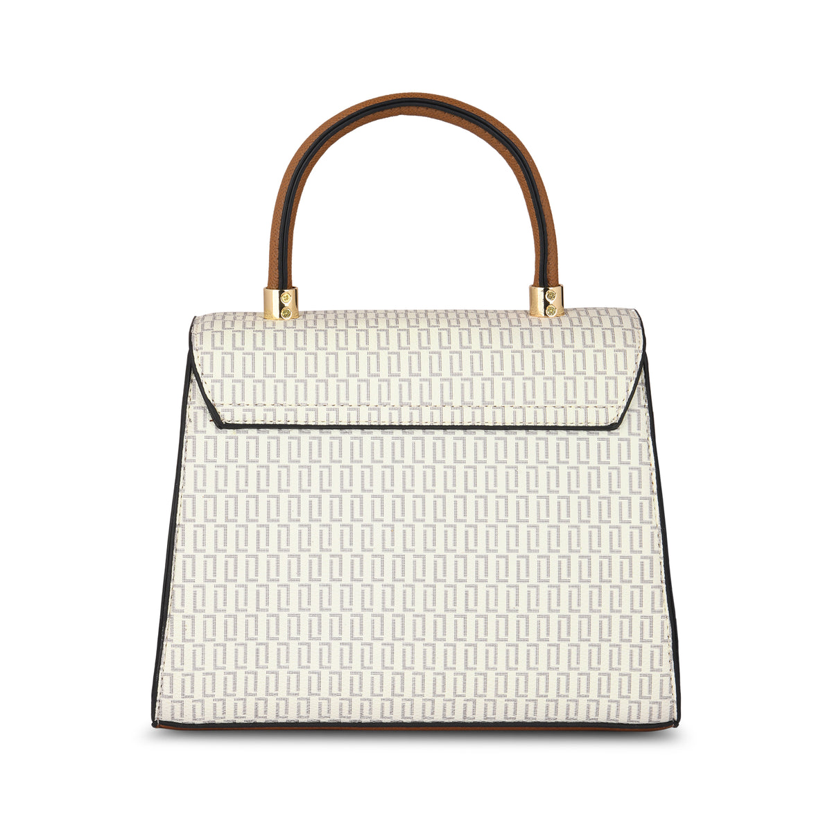 Lavie Luxe Monogram Ipsy Off White Medium Women's Satchel