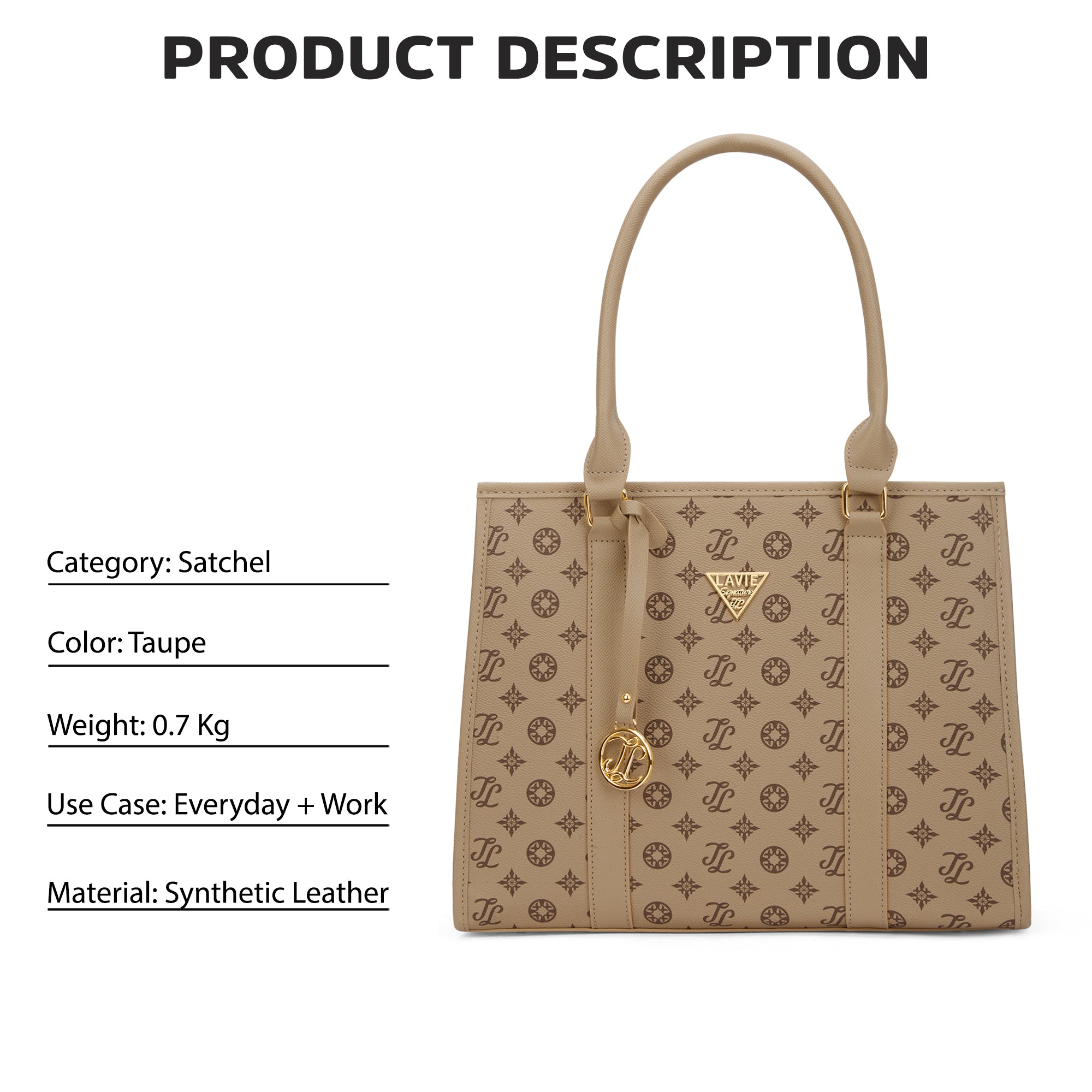 Lavie Signature Chicago Large Womens Satchel