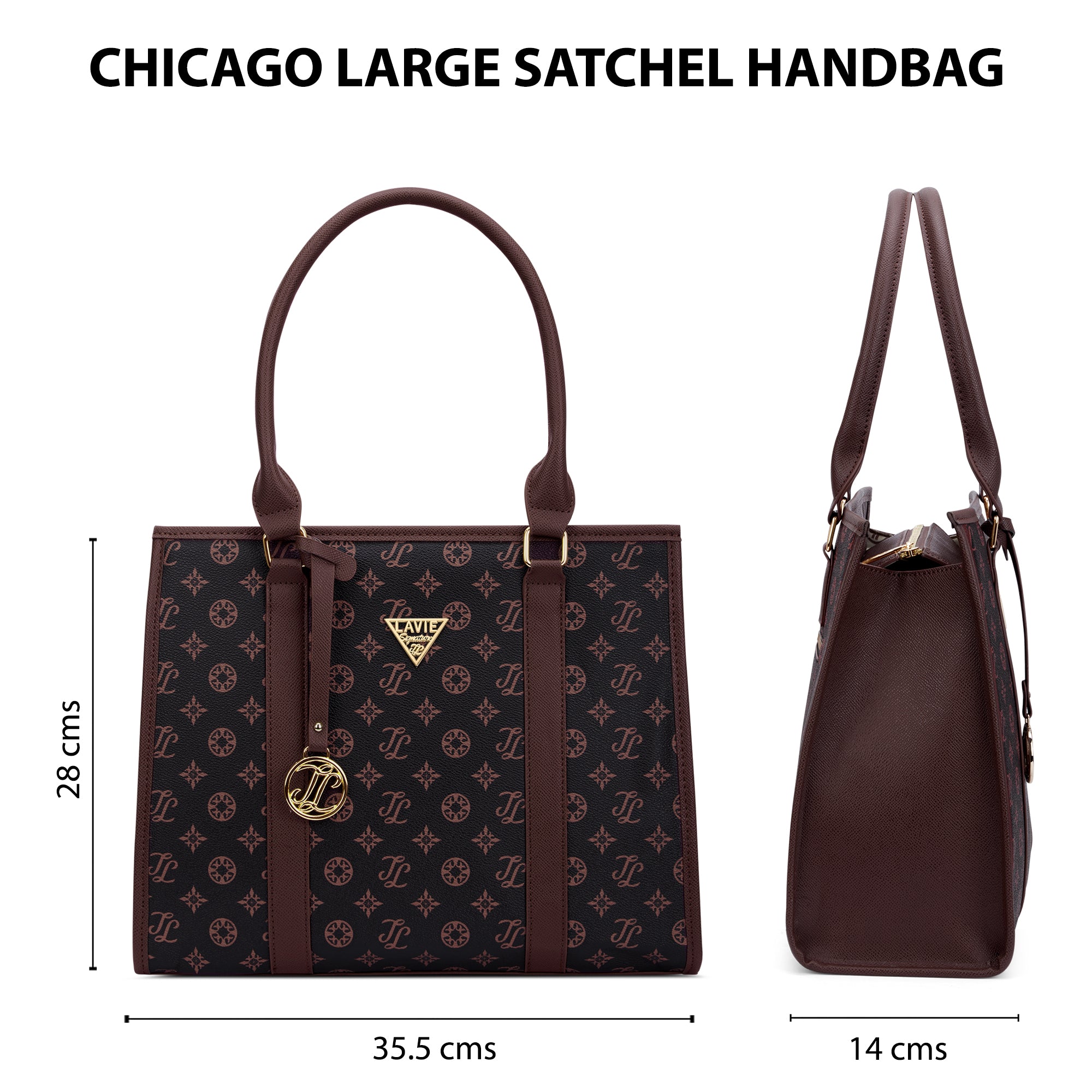 Lavie Signature Chicago Large Womens Satchel