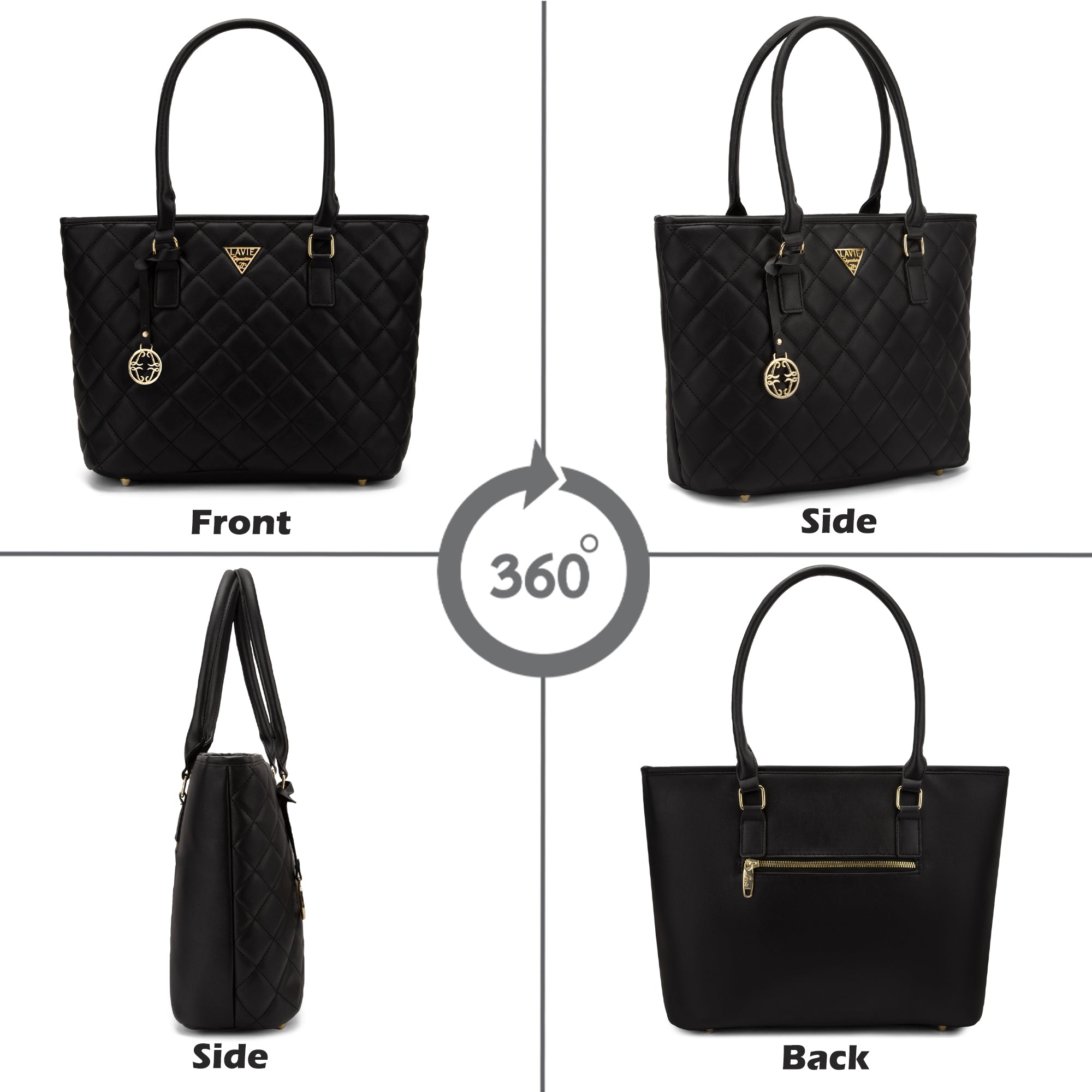 Lavie Signature Boston Large Womens Tote Bag