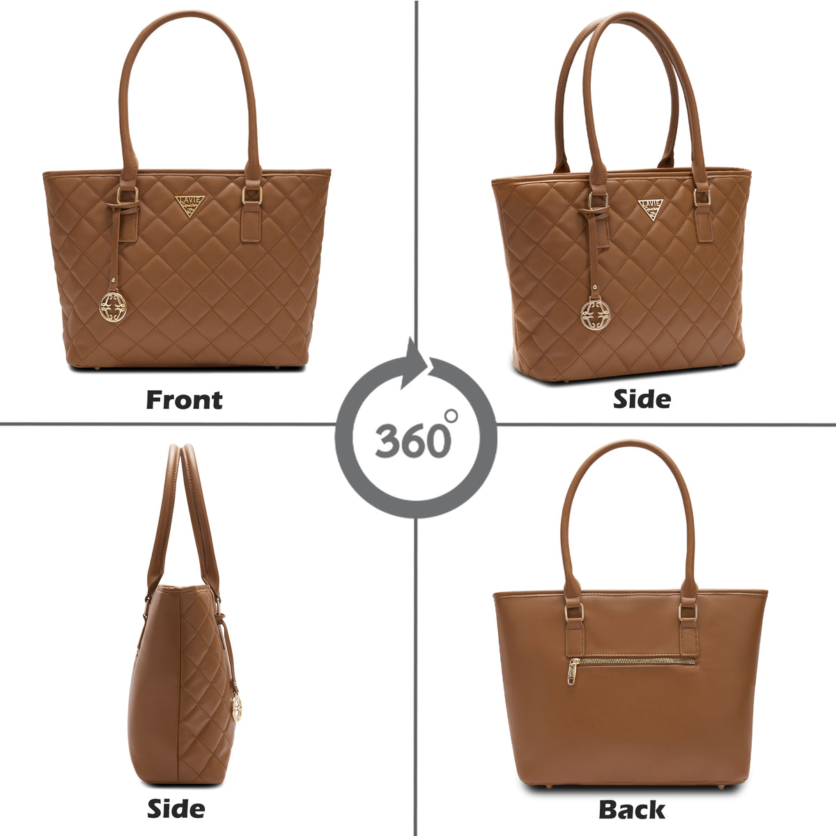 Lavie Signature Boston Large Womens Tote Bag