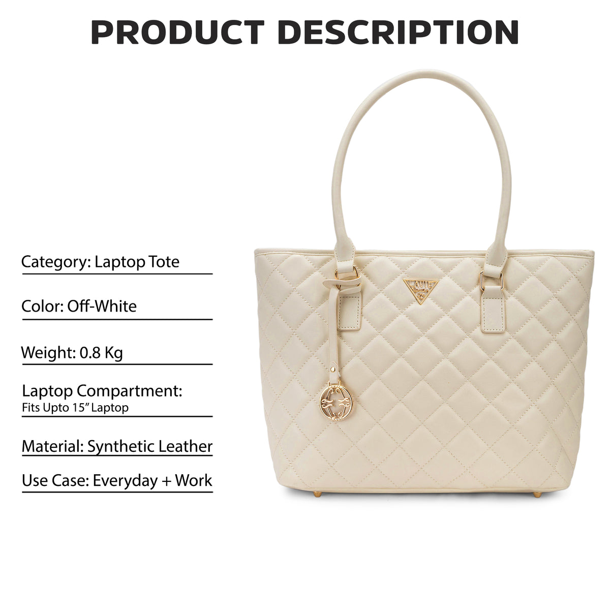 Lavie Signature Boston Large Womens Tote Bag