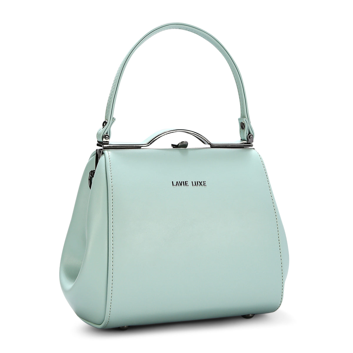 Lavie Luxe Fluff Frame Mint Medium Women's Framed Bag