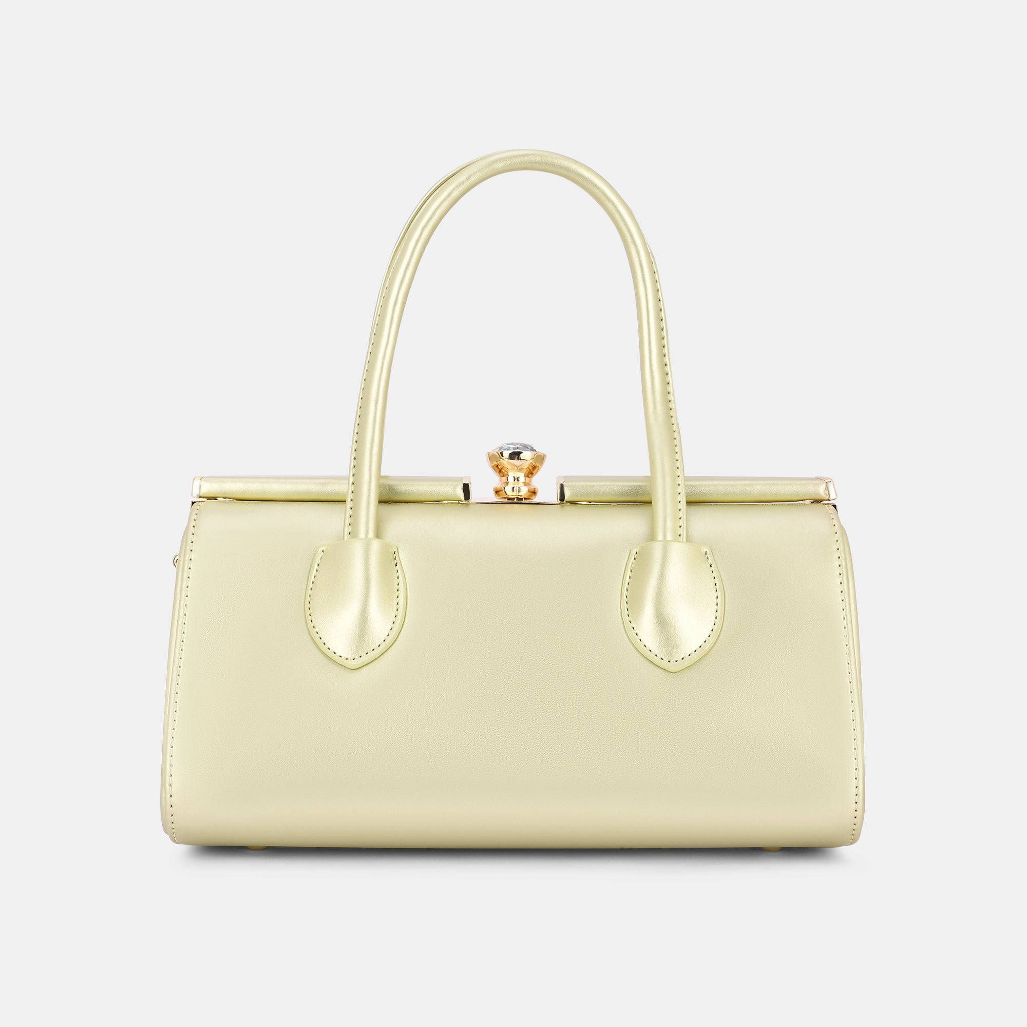 Lavie Luxe Dazzle Gold Medium Women's Framed Bag