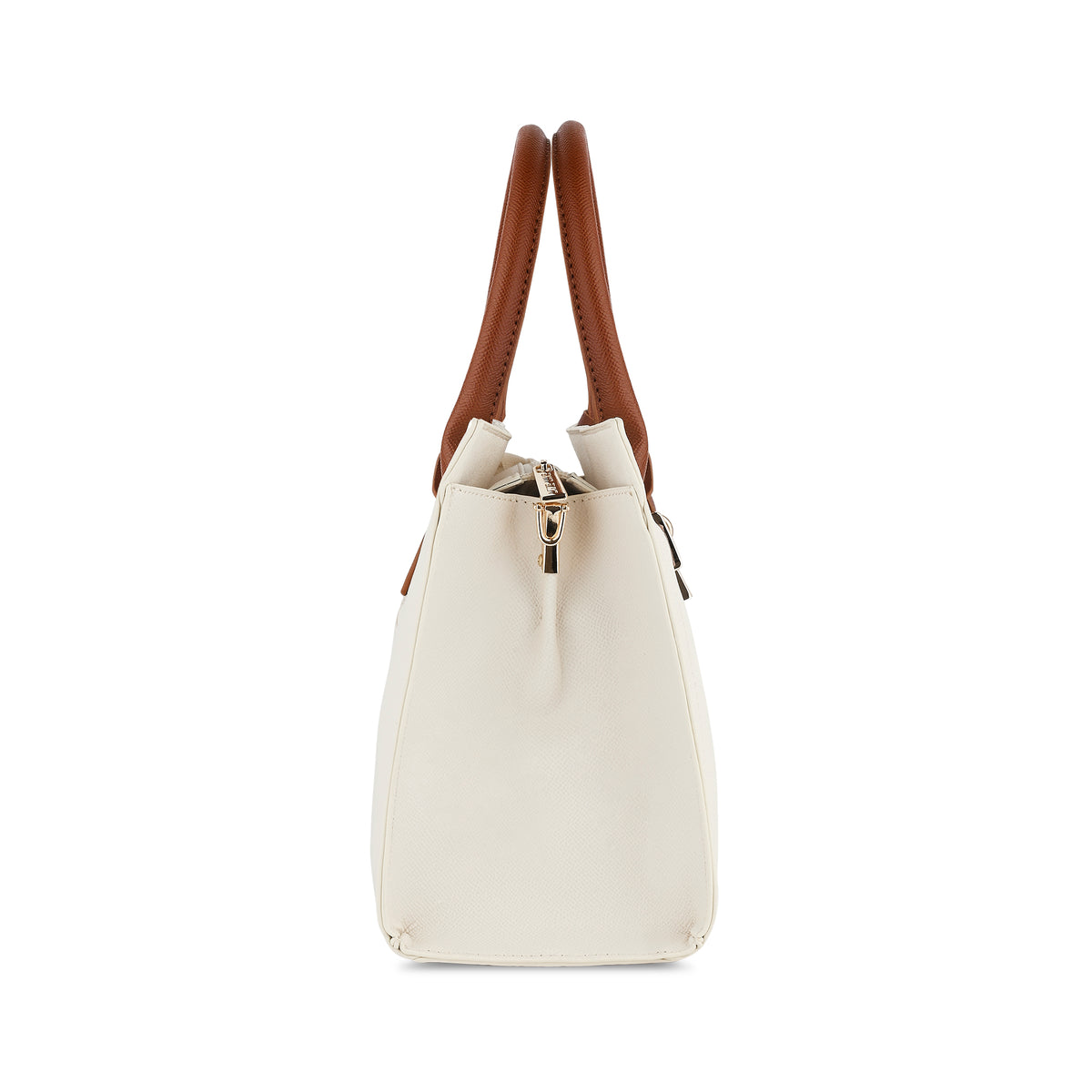 Lavie Luxe Strap Off White Medium Women'S Satchel