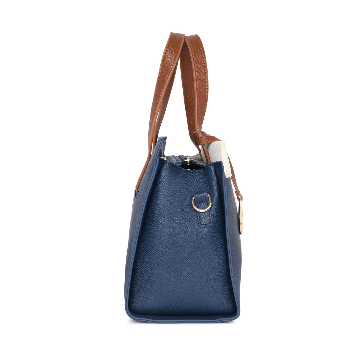 Lavie Luxe Gehry Navy Medium Women'S Satchel