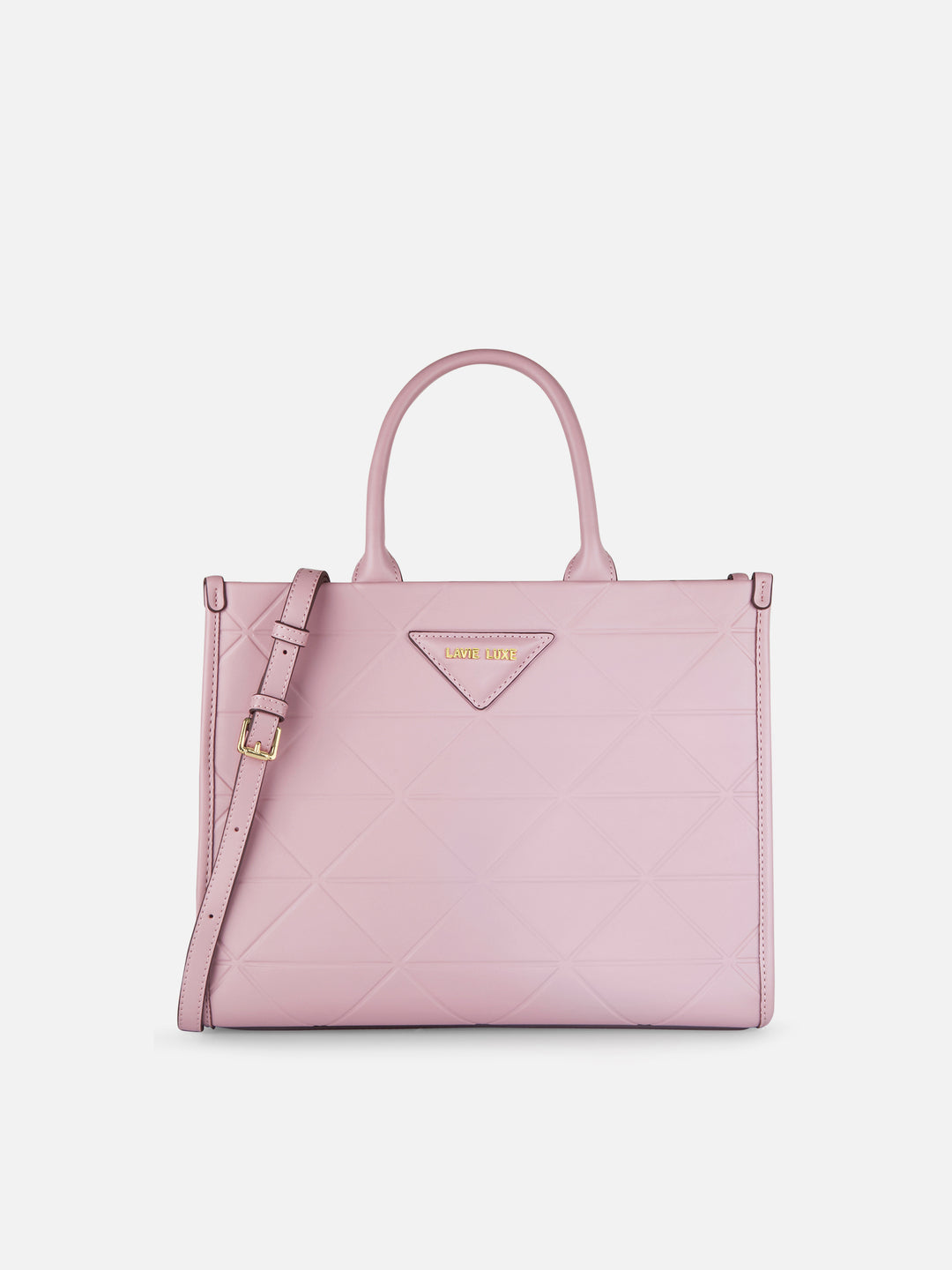 Mona Box Large Pink Handbag