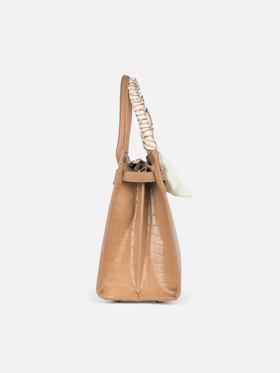 Strap 3 Compartment Large Satchel Bag