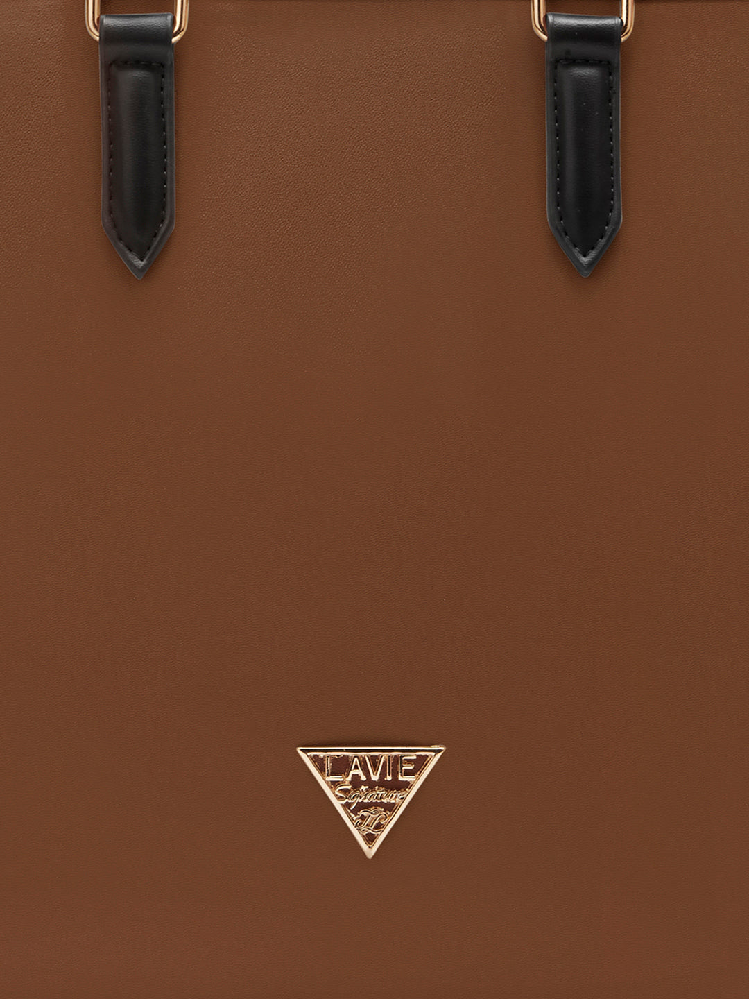 Lavie Signature Madisson Large Dark Tan Women's Box Tote