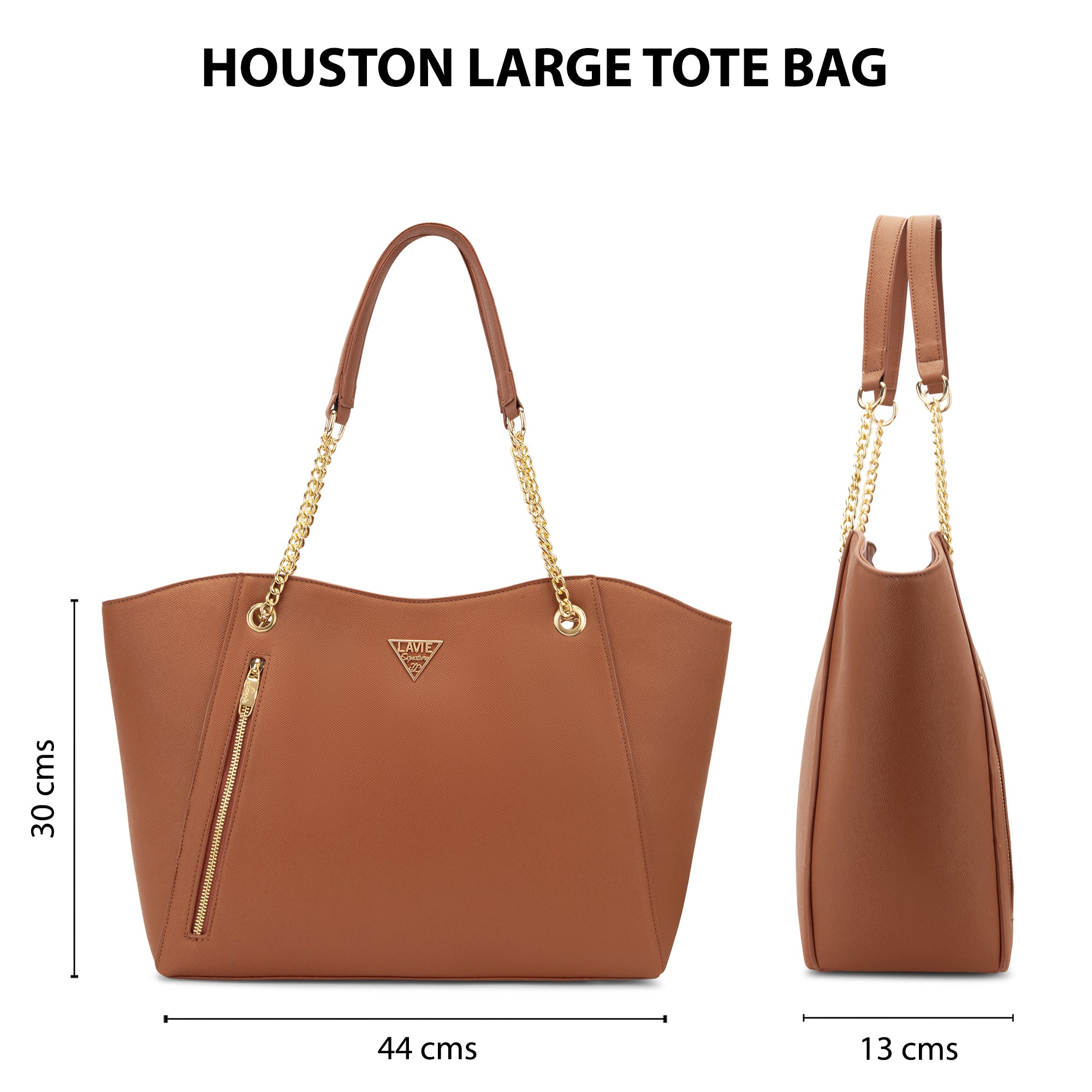 Lavie Signature Houston Large Tan Womens Tote