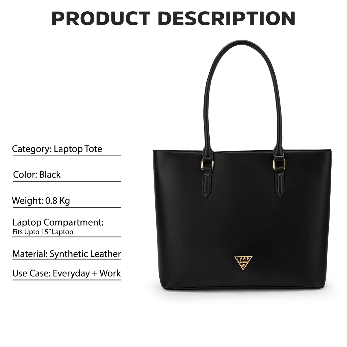 Lavie Signature Detroit Pro Large Womens Tote
