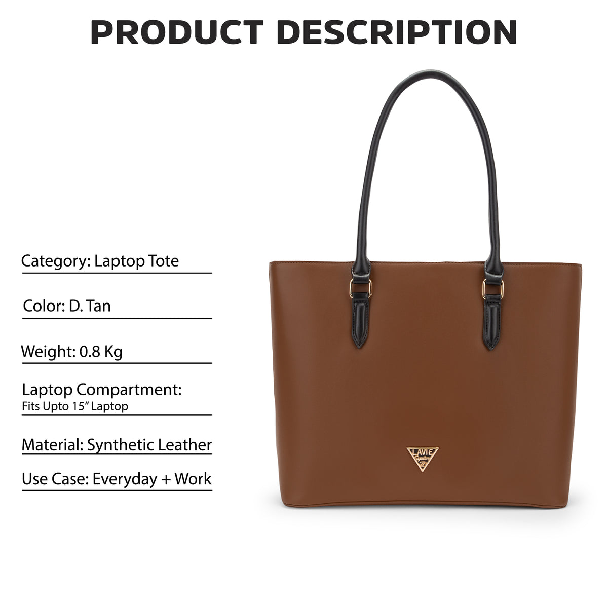 Lavie Signature Detroit Pro Large Womens Tote