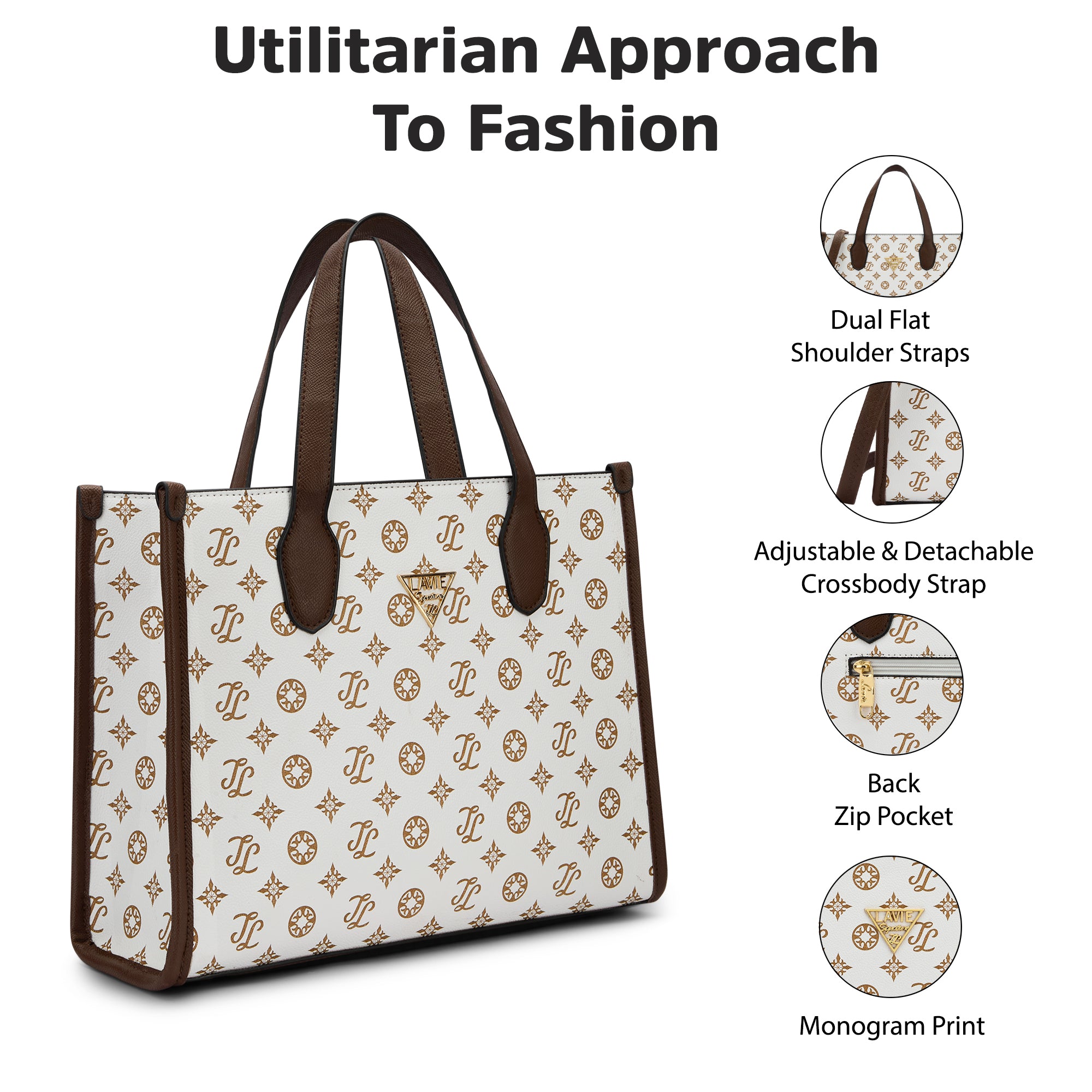 Vancouver Medium Box Tote Bag