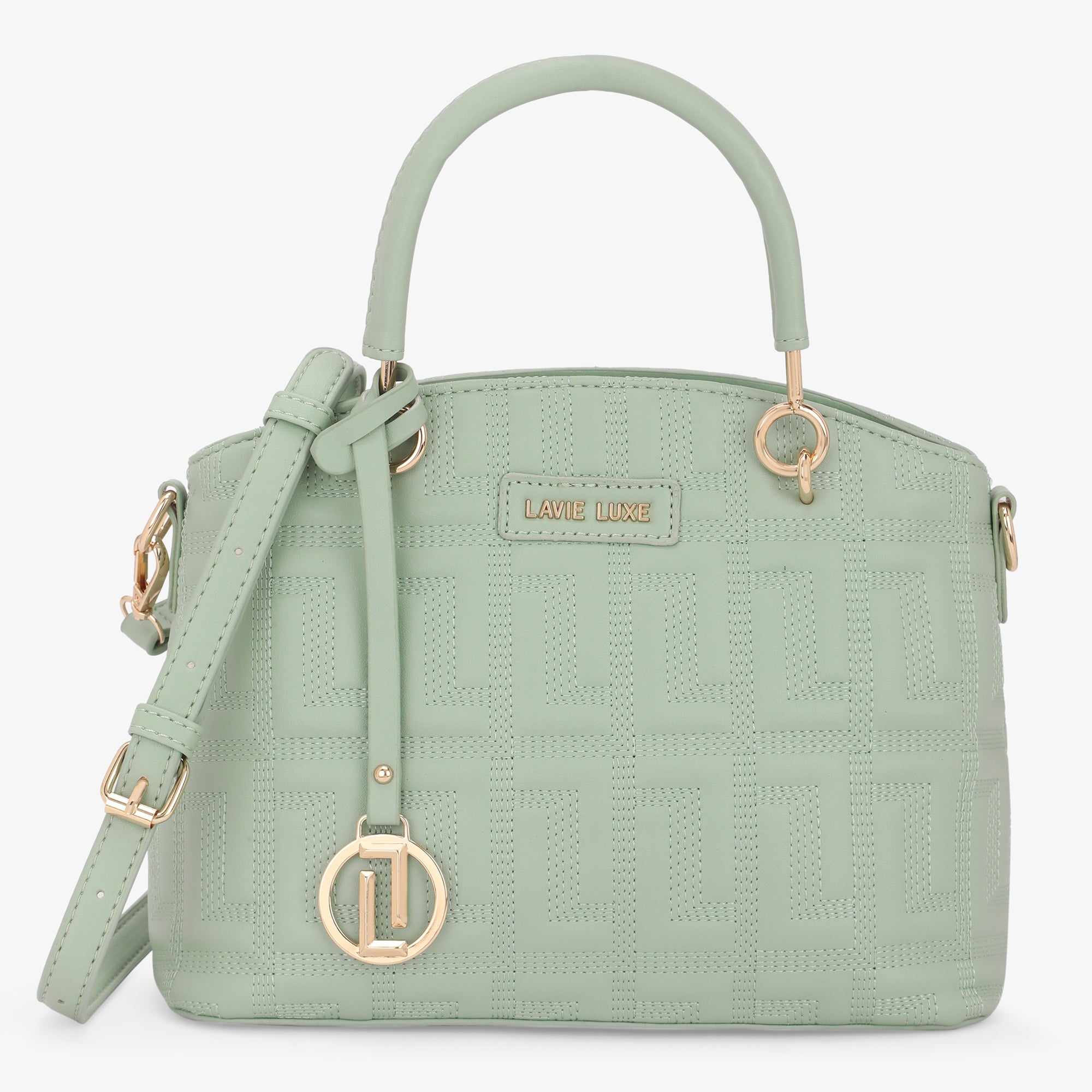 Label Small Satchel Bag