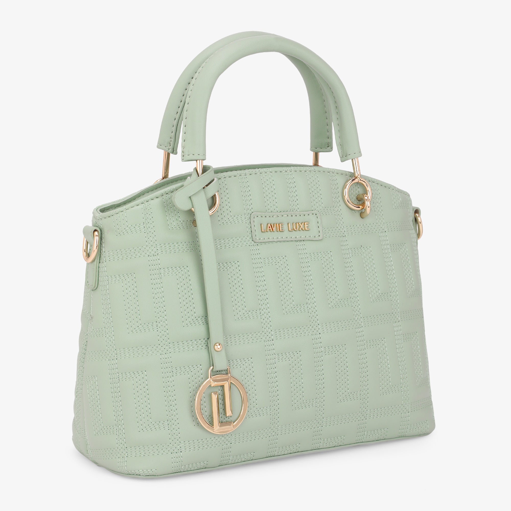 Label Small Satchel Bag