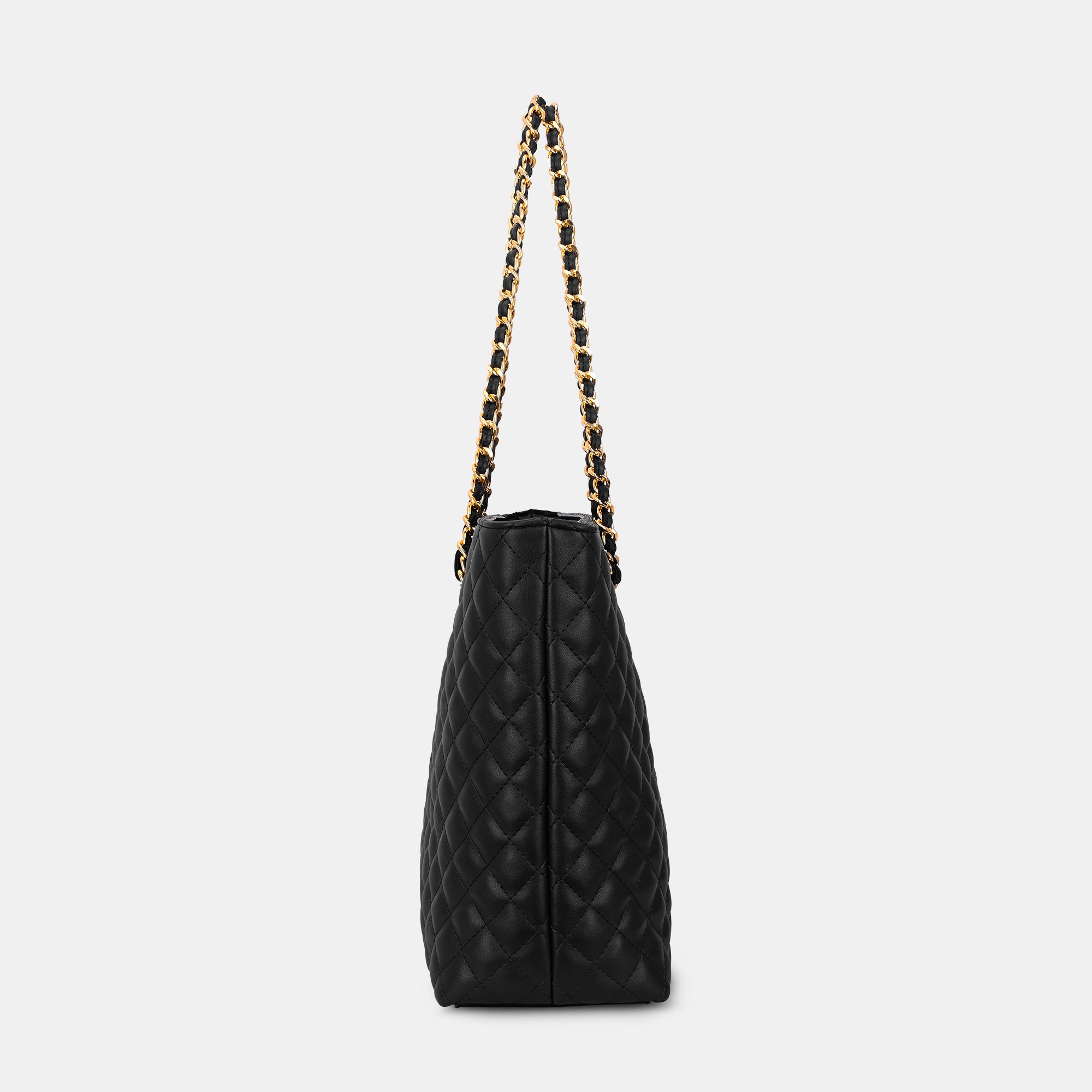 Lavie Luxe Query Black Large Women's Tote