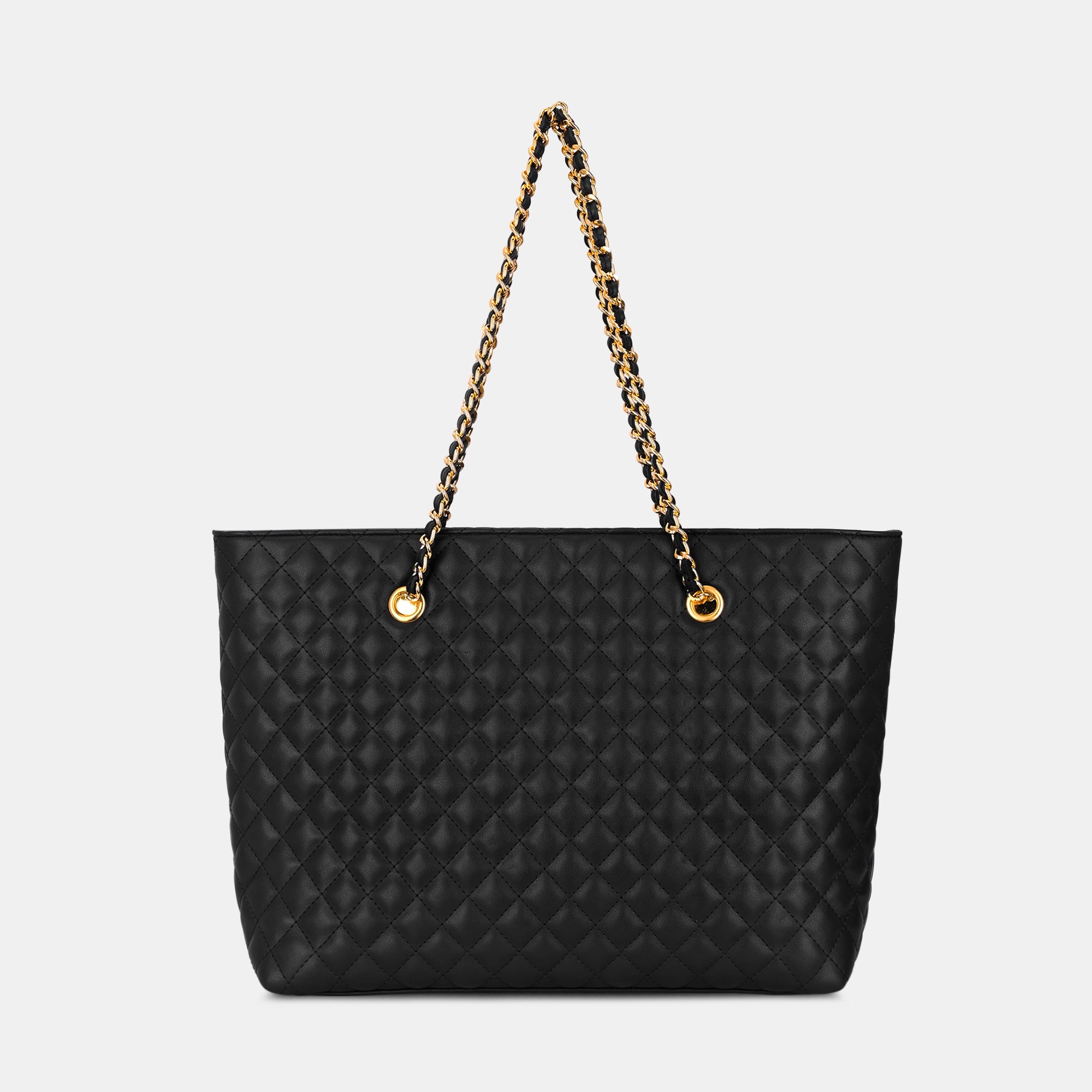 Lavie Luxe Query Black Large Women's Tote