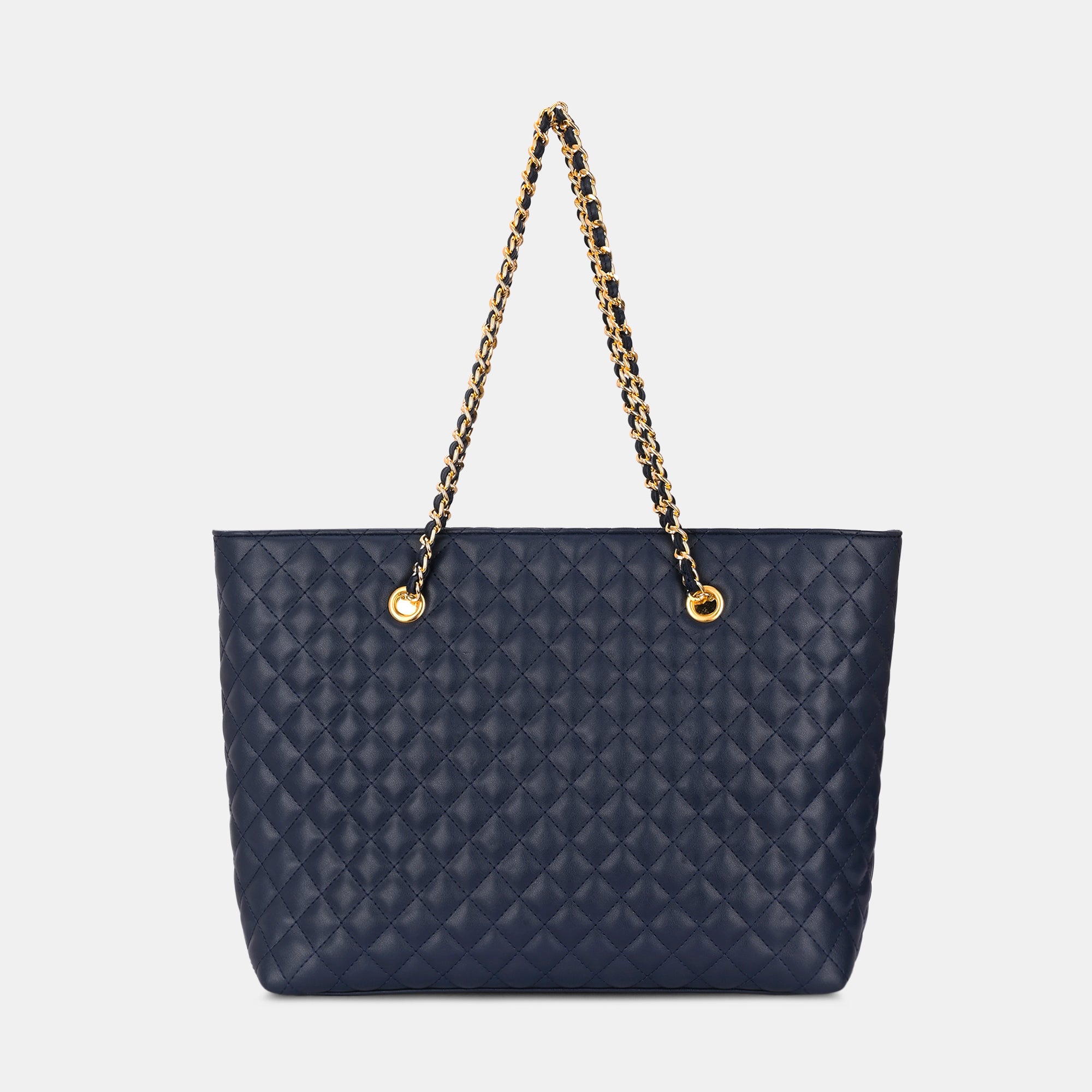 Lavie Luxe Query Navy Large Women's Tote