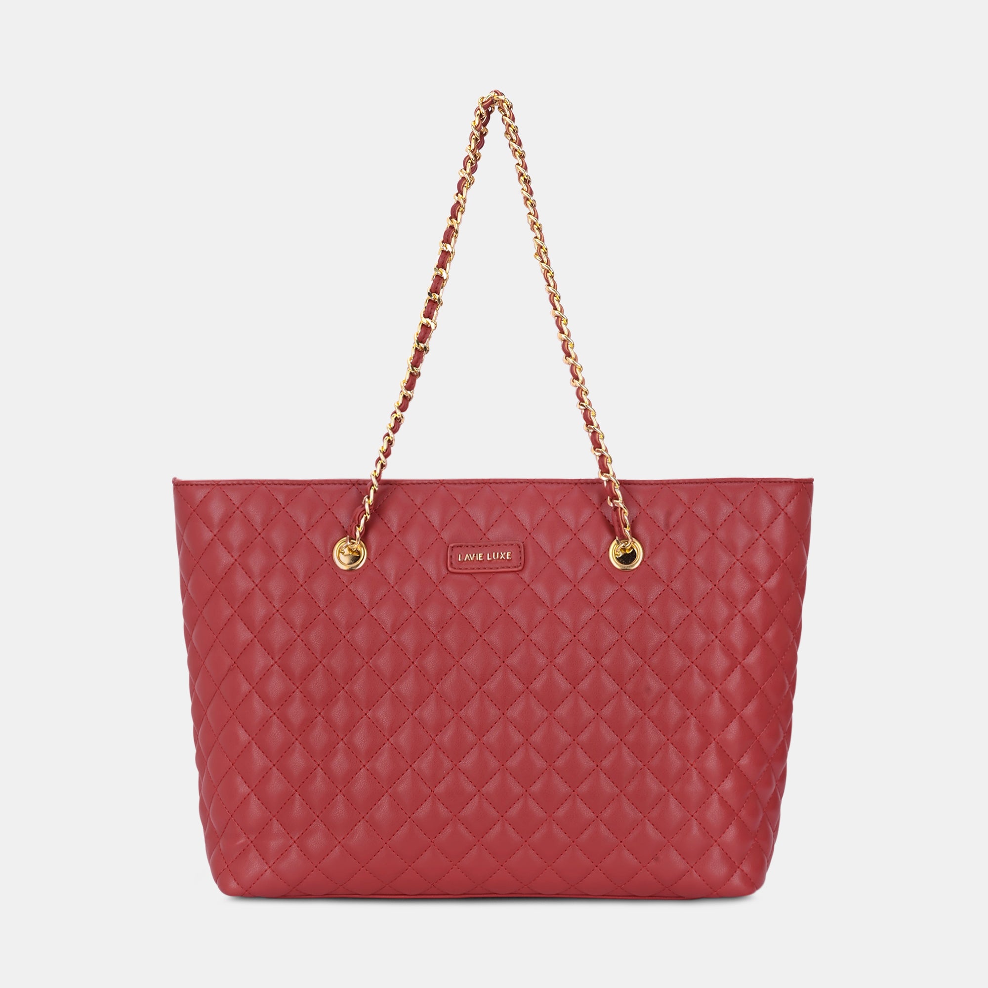 Lavie Luxe Query Wine Large Women's Tote