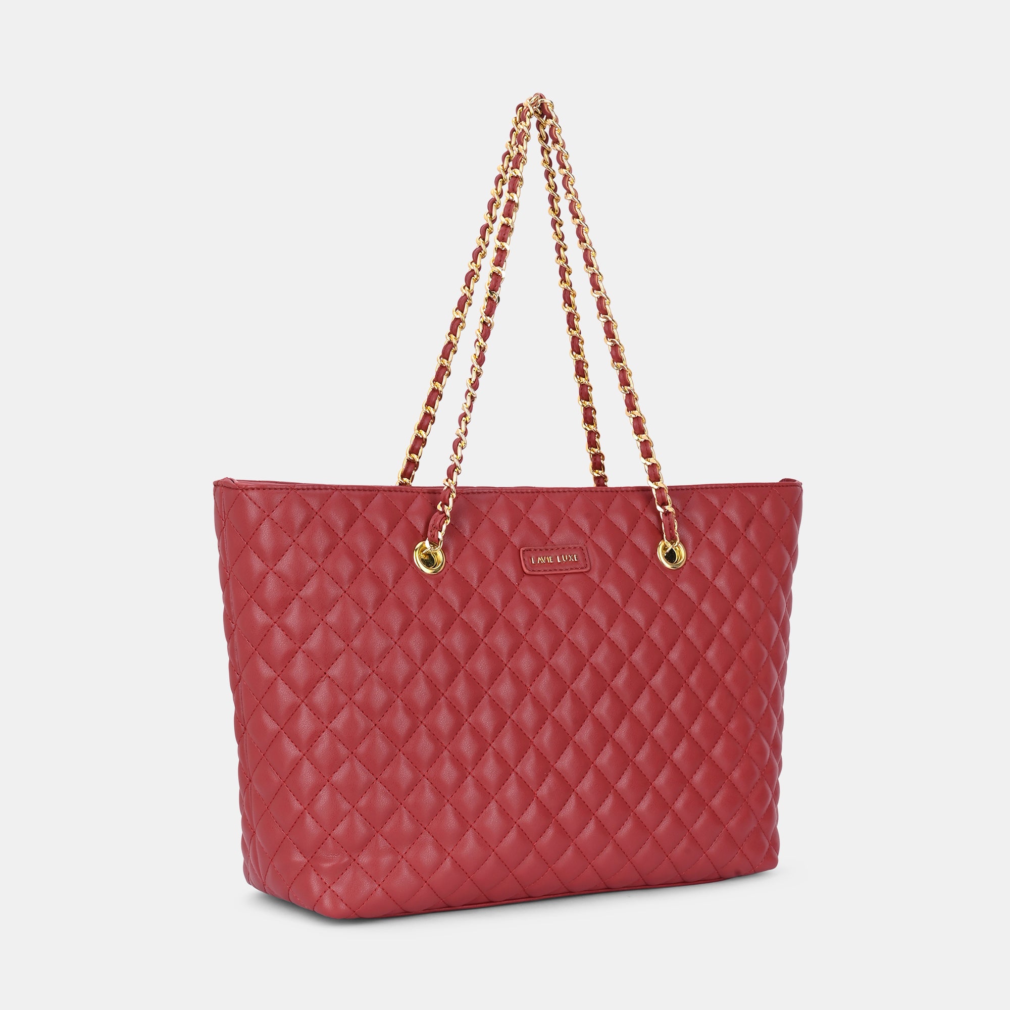 Lavie Luxe Query Wine Large Women's Tote