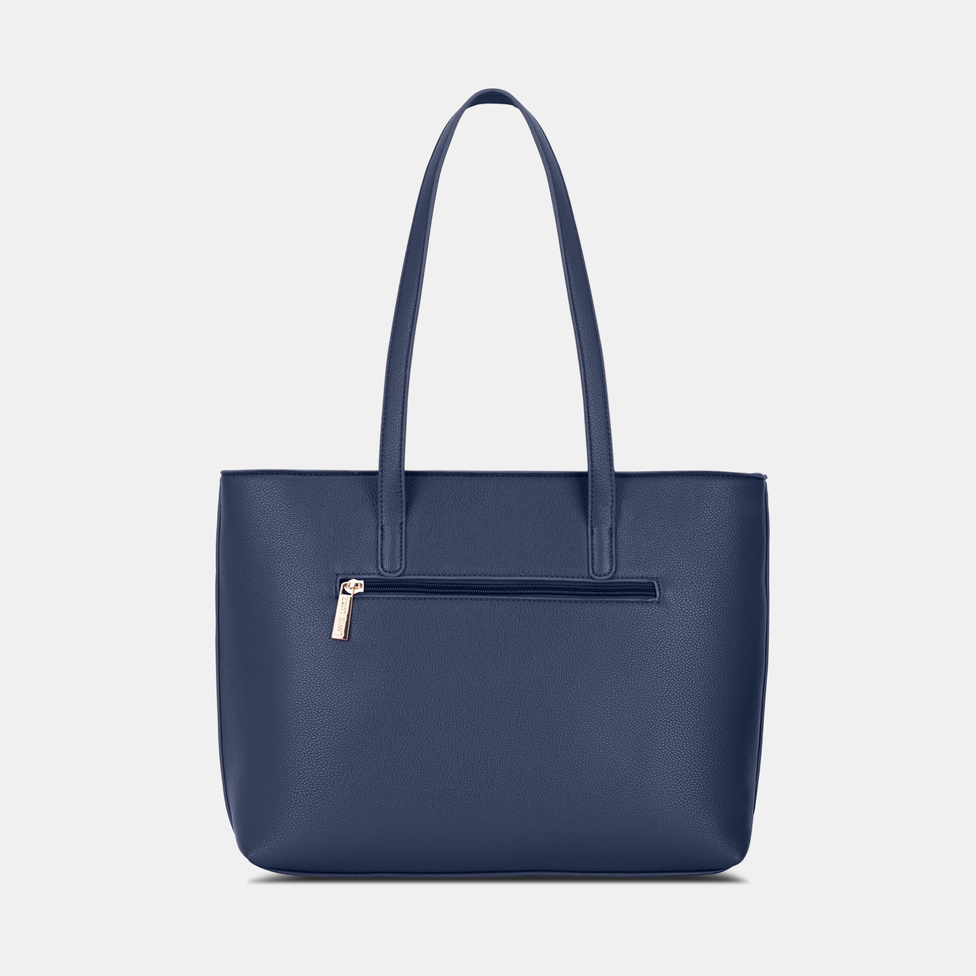 Lavie Luxe Bliss Navy Large Women's Tote