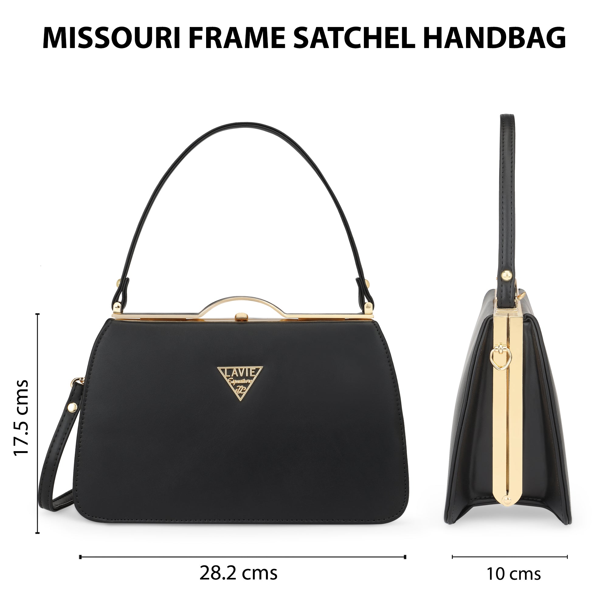 Lavie Signature Missouri Black Large Women's Frame Bag
