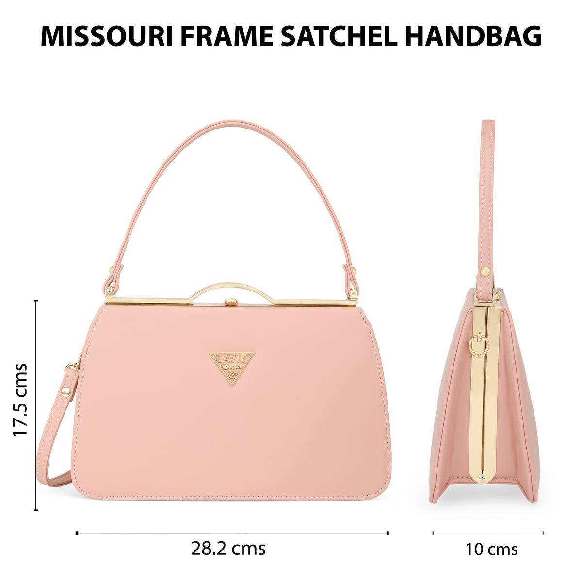 Lavie Signature Missouri Pink Large Women's Frame Bag