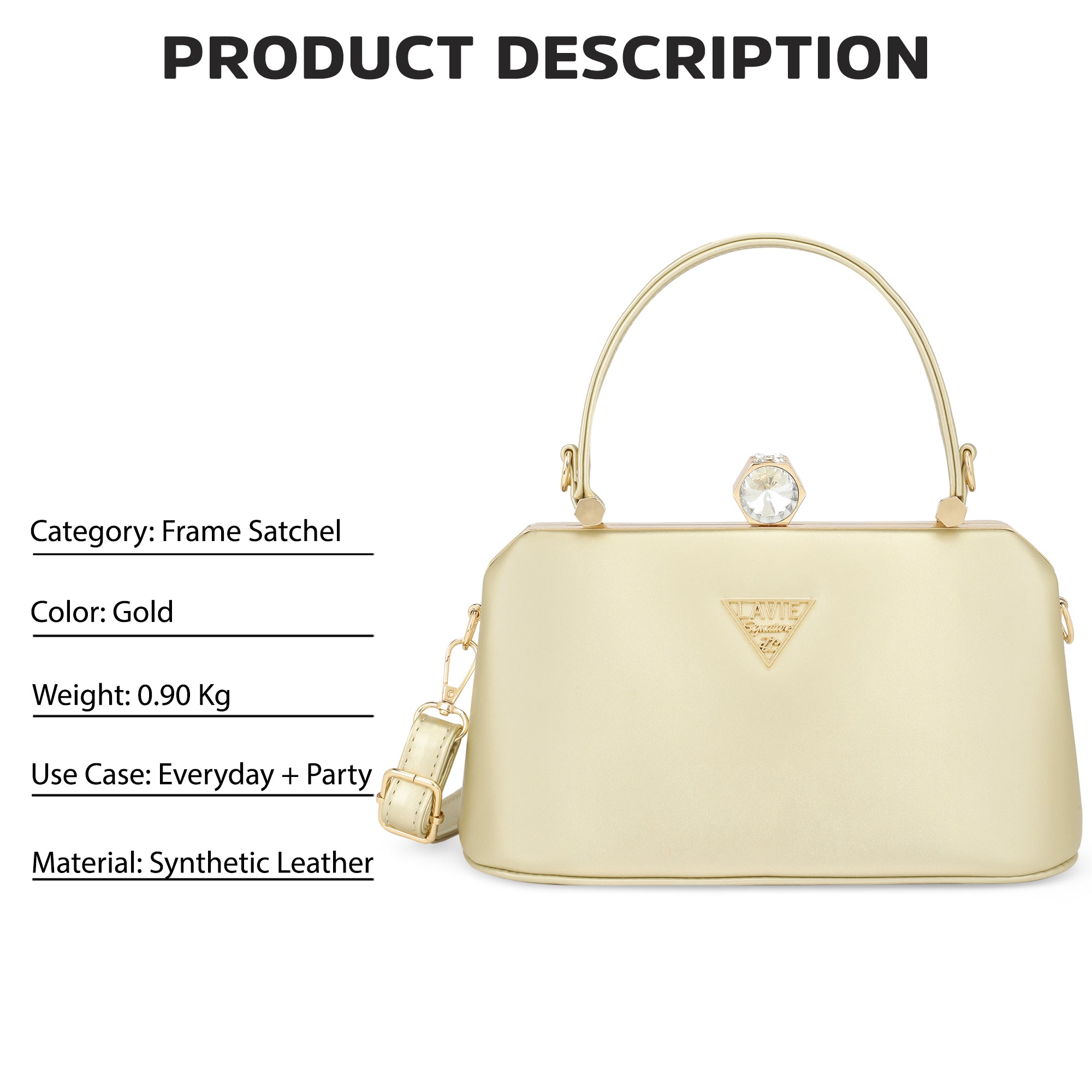 Lavie Signature Gaum Large Women's Frame Bag