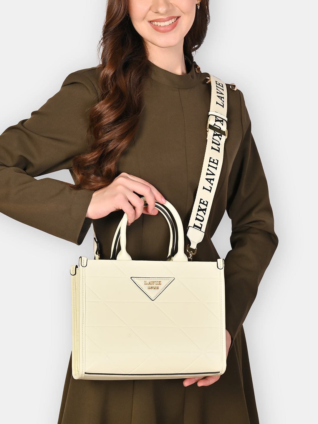 Mona25 Medium Box Satchel Bag