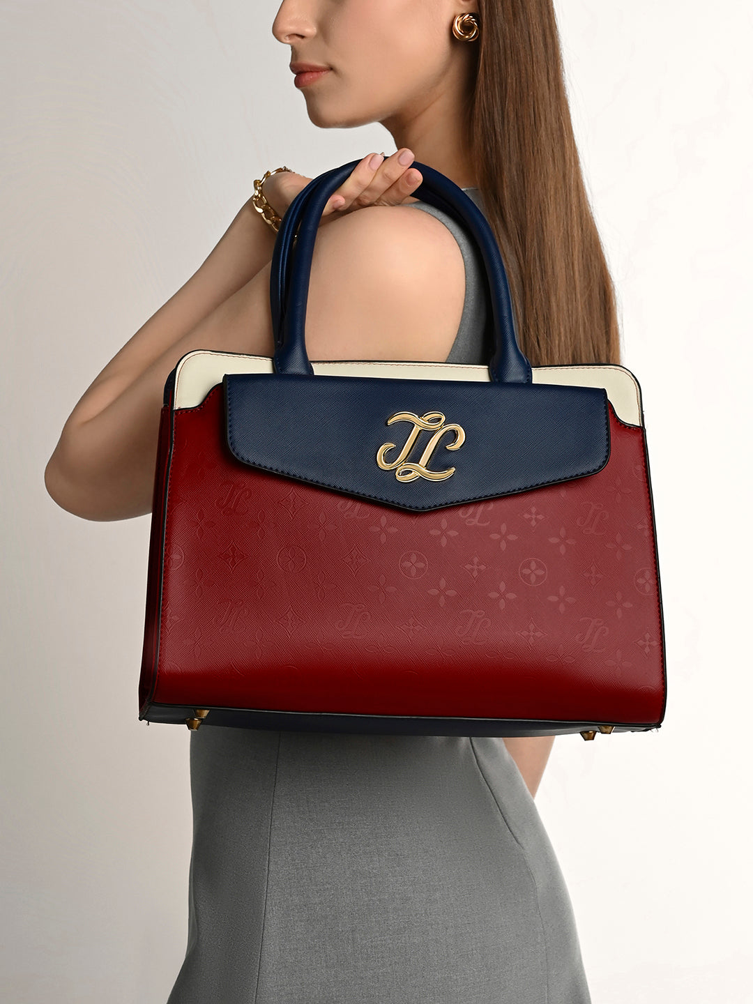 Washington Colourblock Medium Satchel Bag