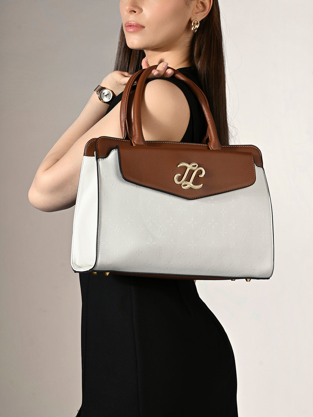 Washington Colourblock Medium Satchel Bag