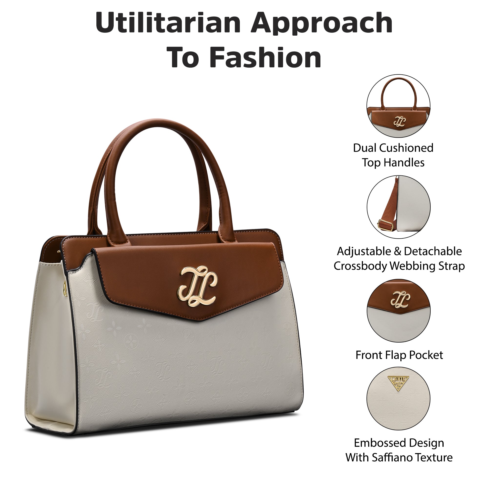 Washington Colourblock Medium Satchel Bag