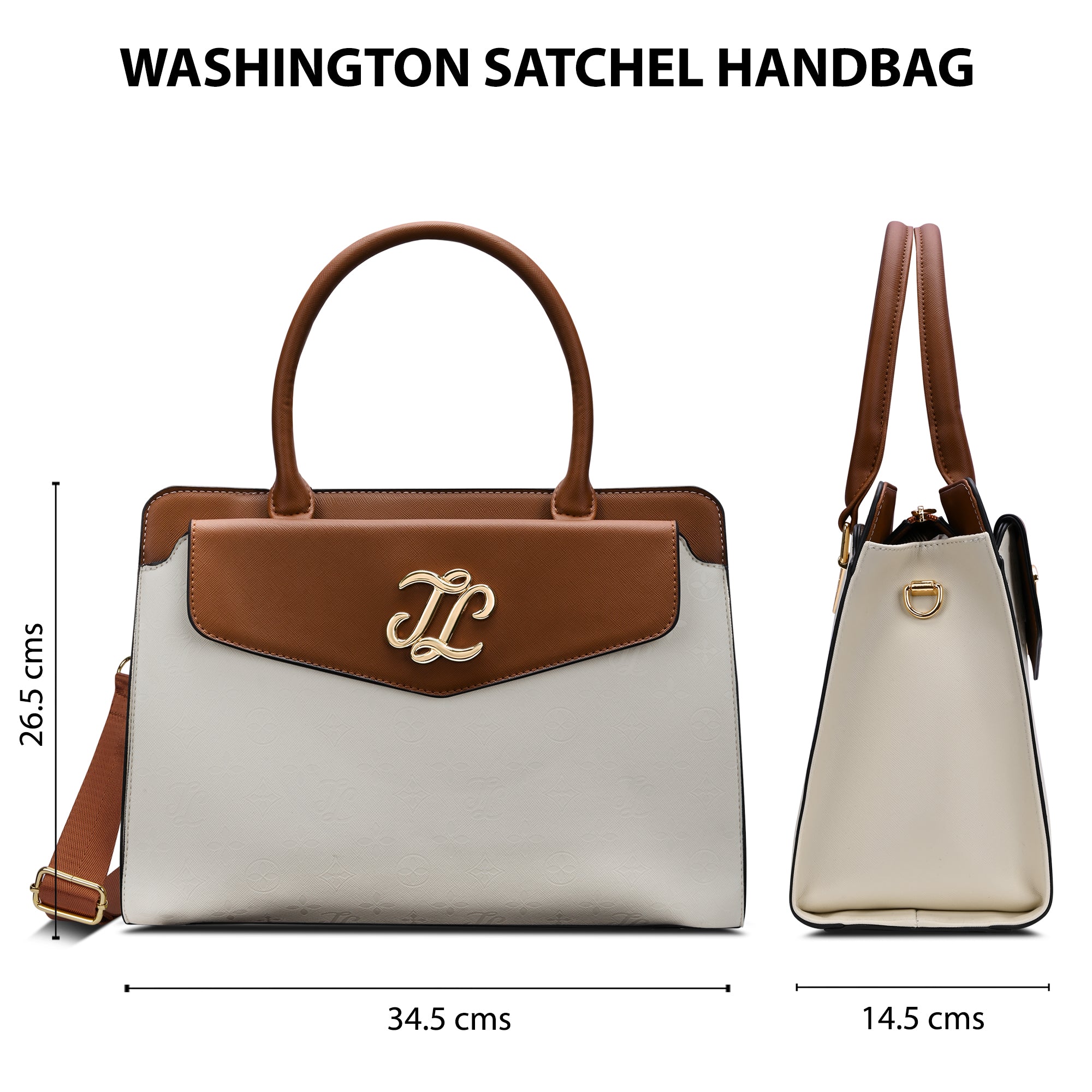 Washington Colourblock Medium Satchel Bag