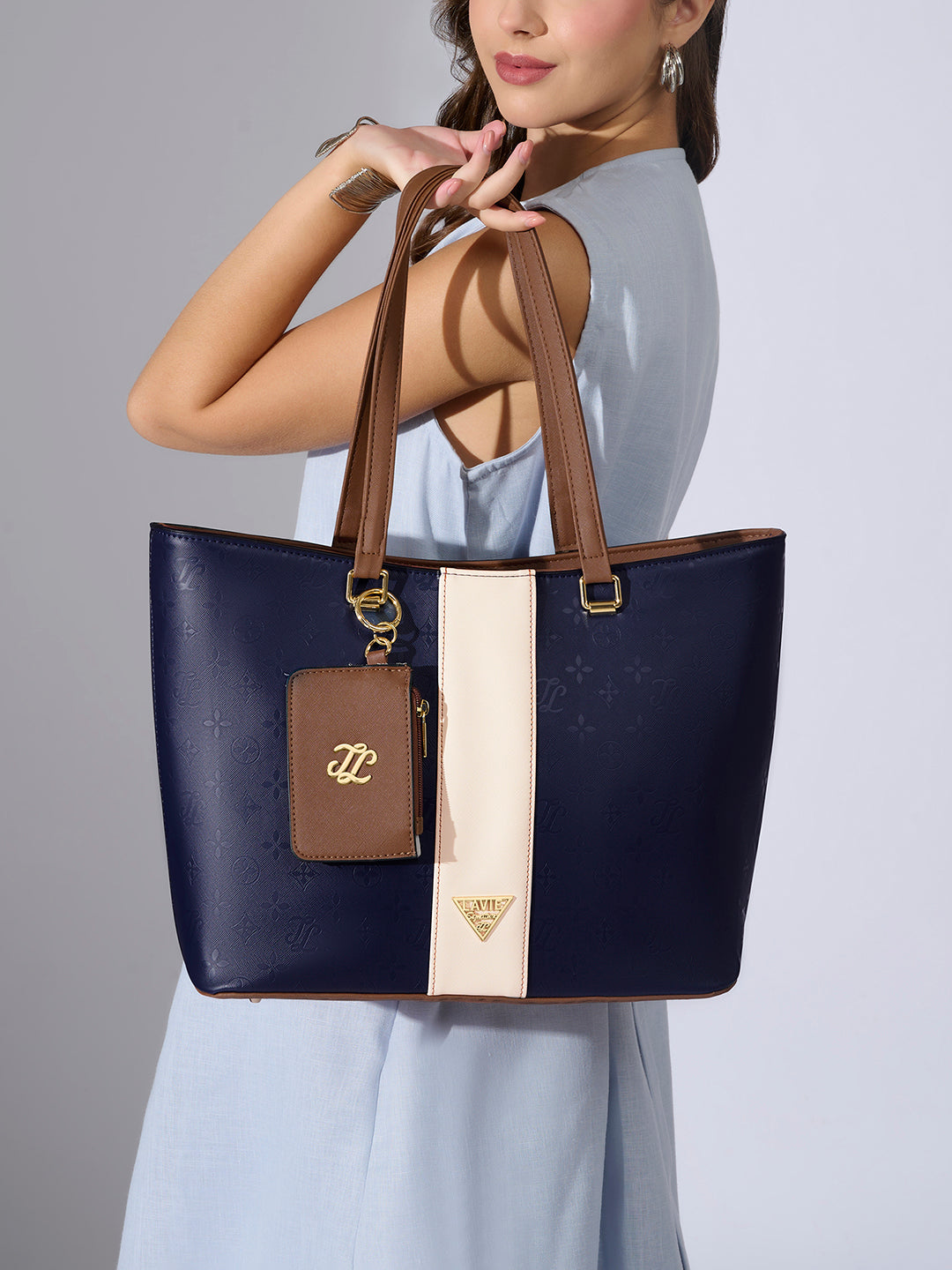 Edison Colourblock Large Tote Bag Bag
