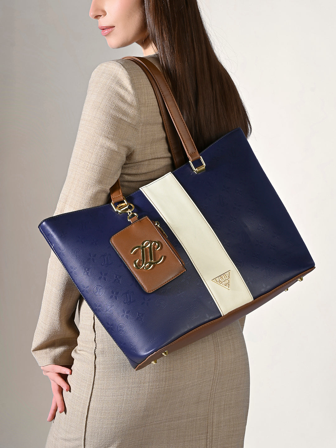 Edison Colourblock Large Tote Bag Bag