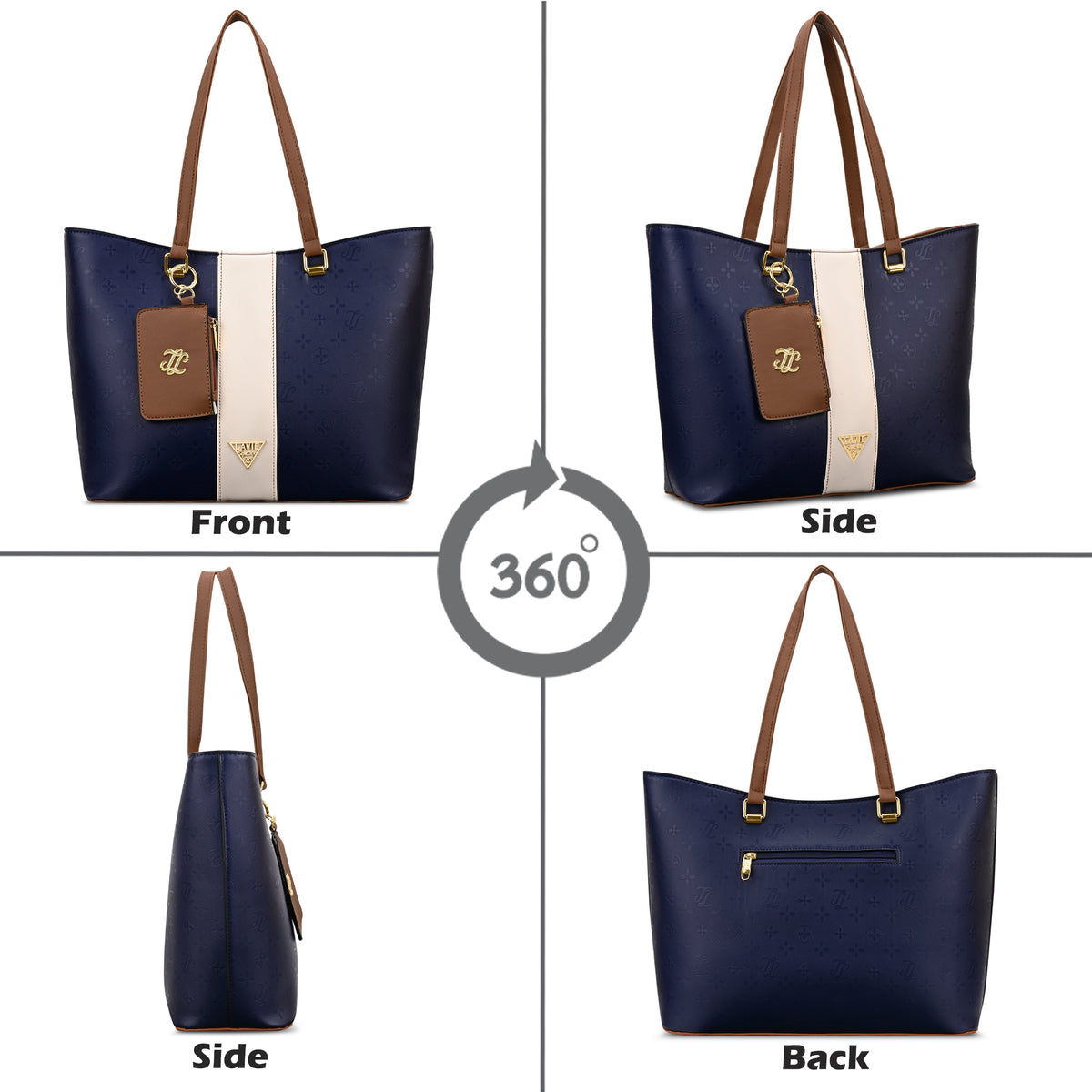 Edison Colourblock Large Tote Bag Bag