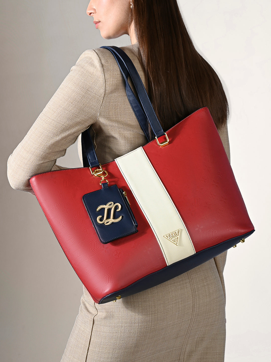 Edison Colourblock Large Tote Bag Bag