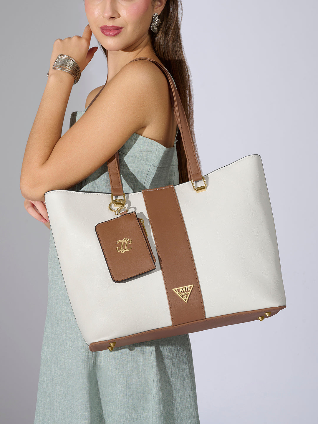 Edison Colourblock Large Tote Bag Bag