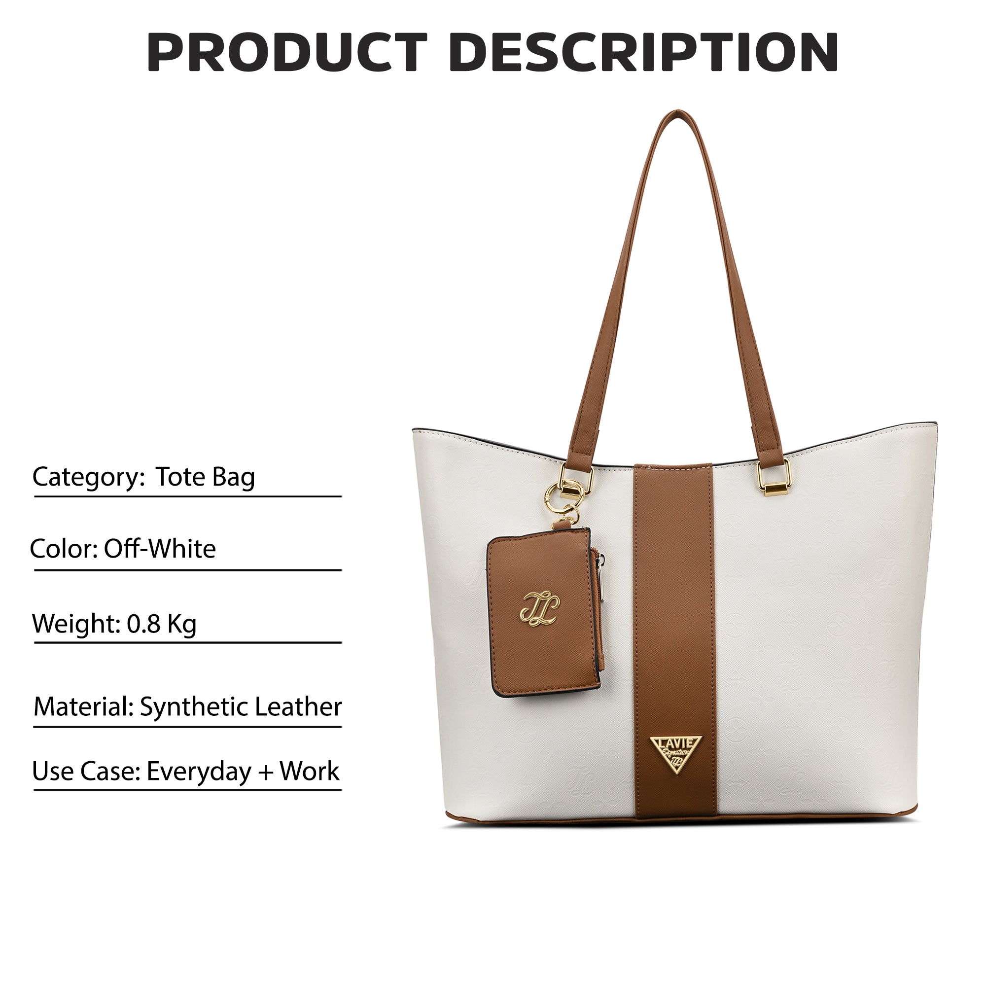 Edison Colourblock Large Tote Bag Bag