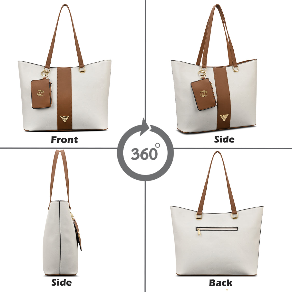 Edison Colourblock Large Tote Bag Bag