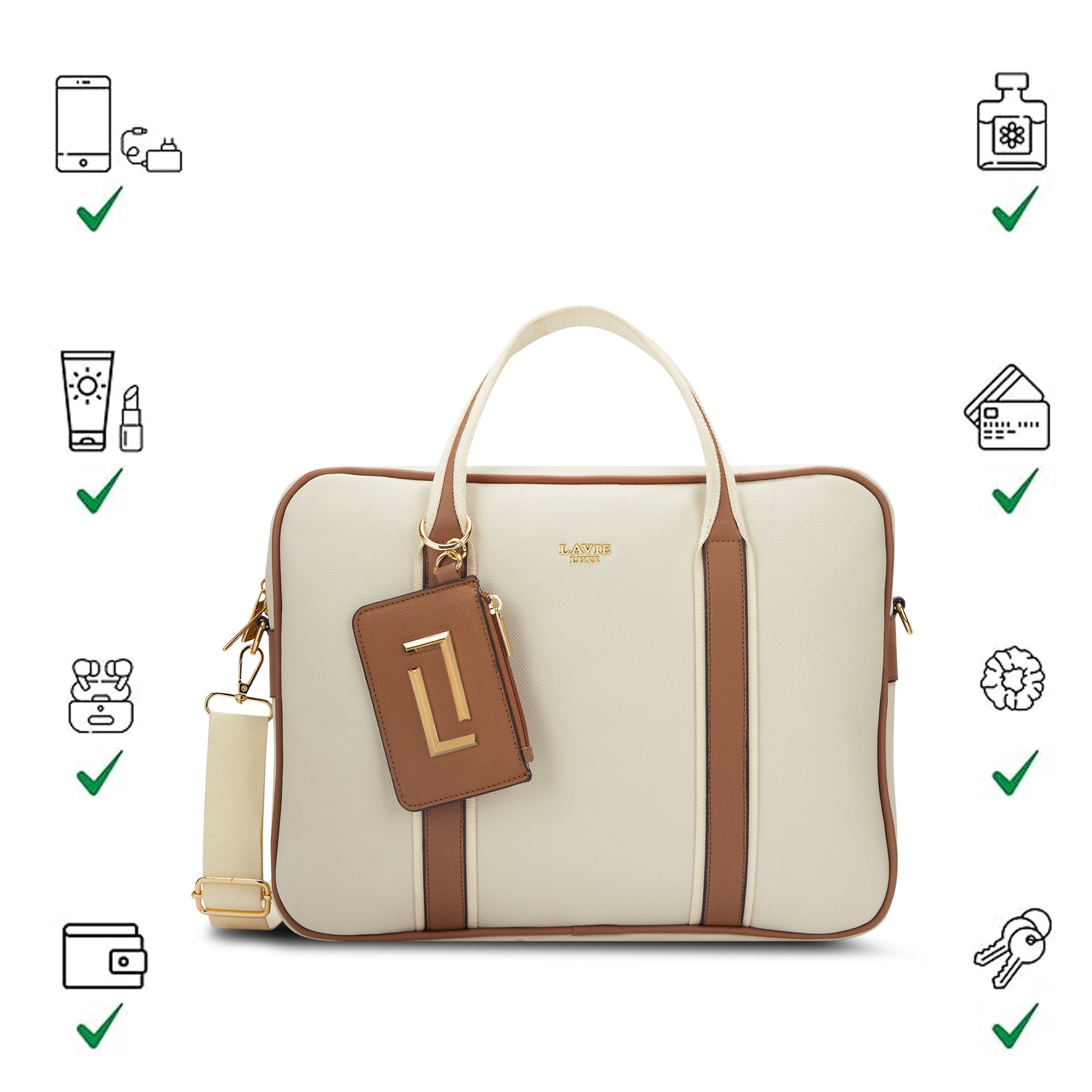 Delicaff 1 Compartment Large Laptop Bag