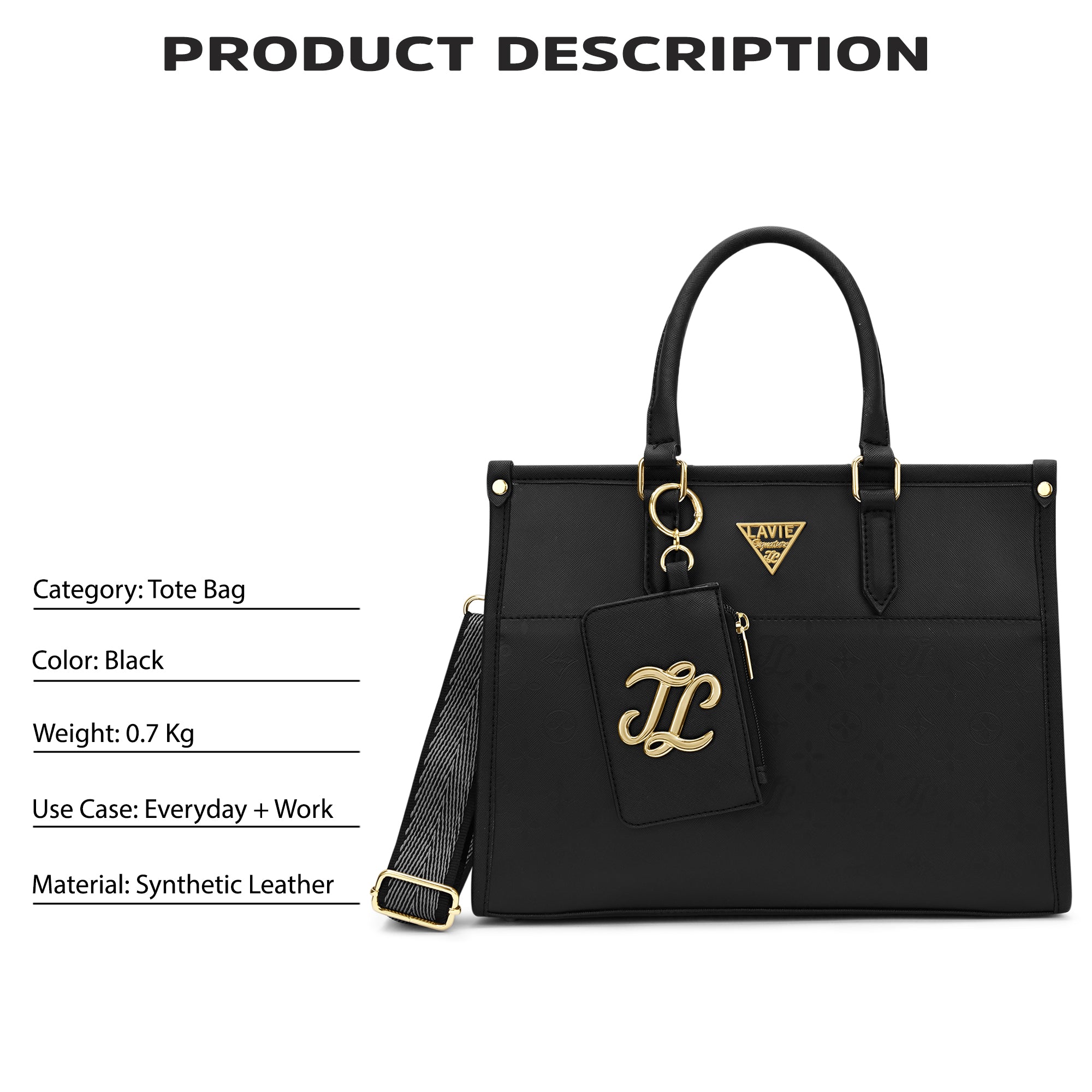 Ithaca Colourblock Medium Tote Bag