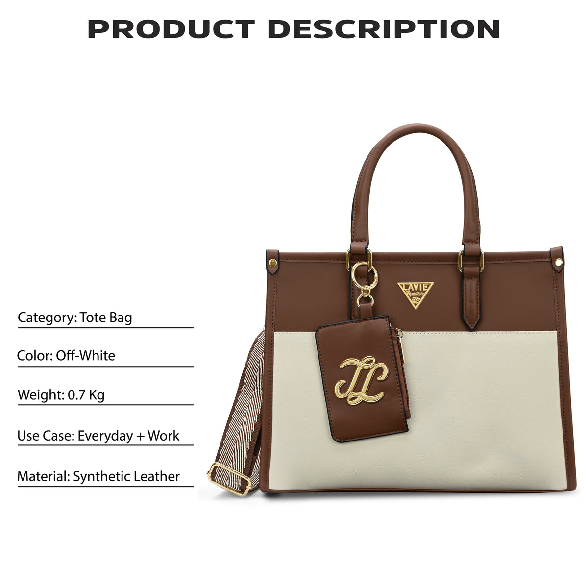 Ithaca Colourblock Medium Tote Bag