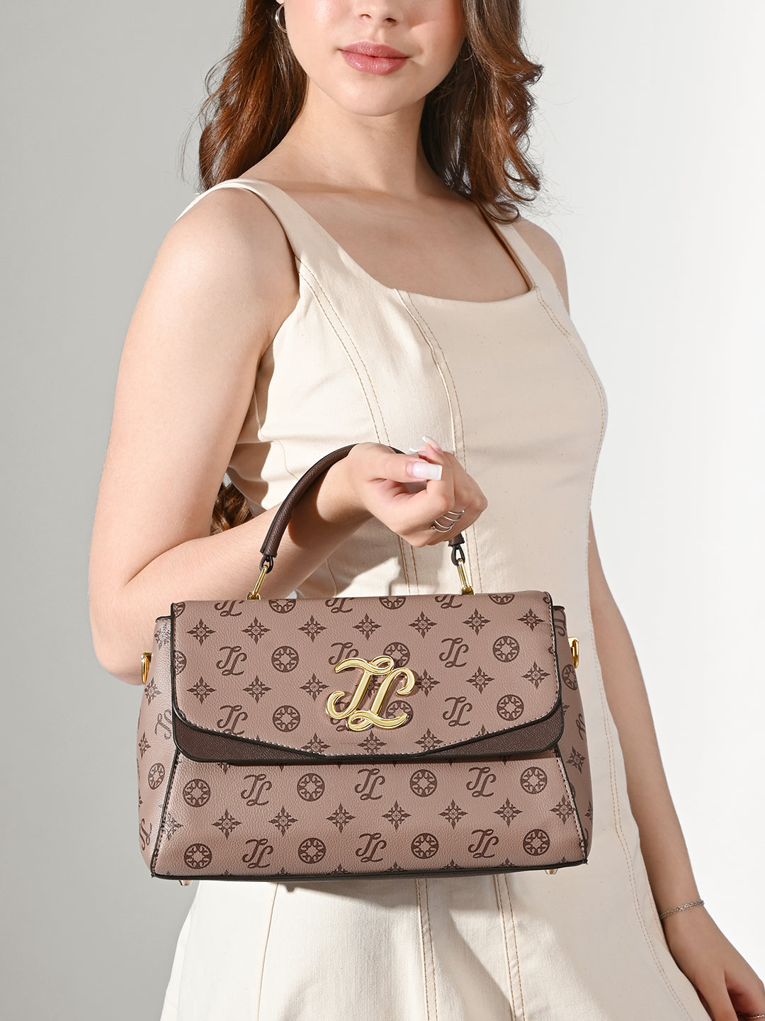 Mono Jackson Flap Large Satchel Bag