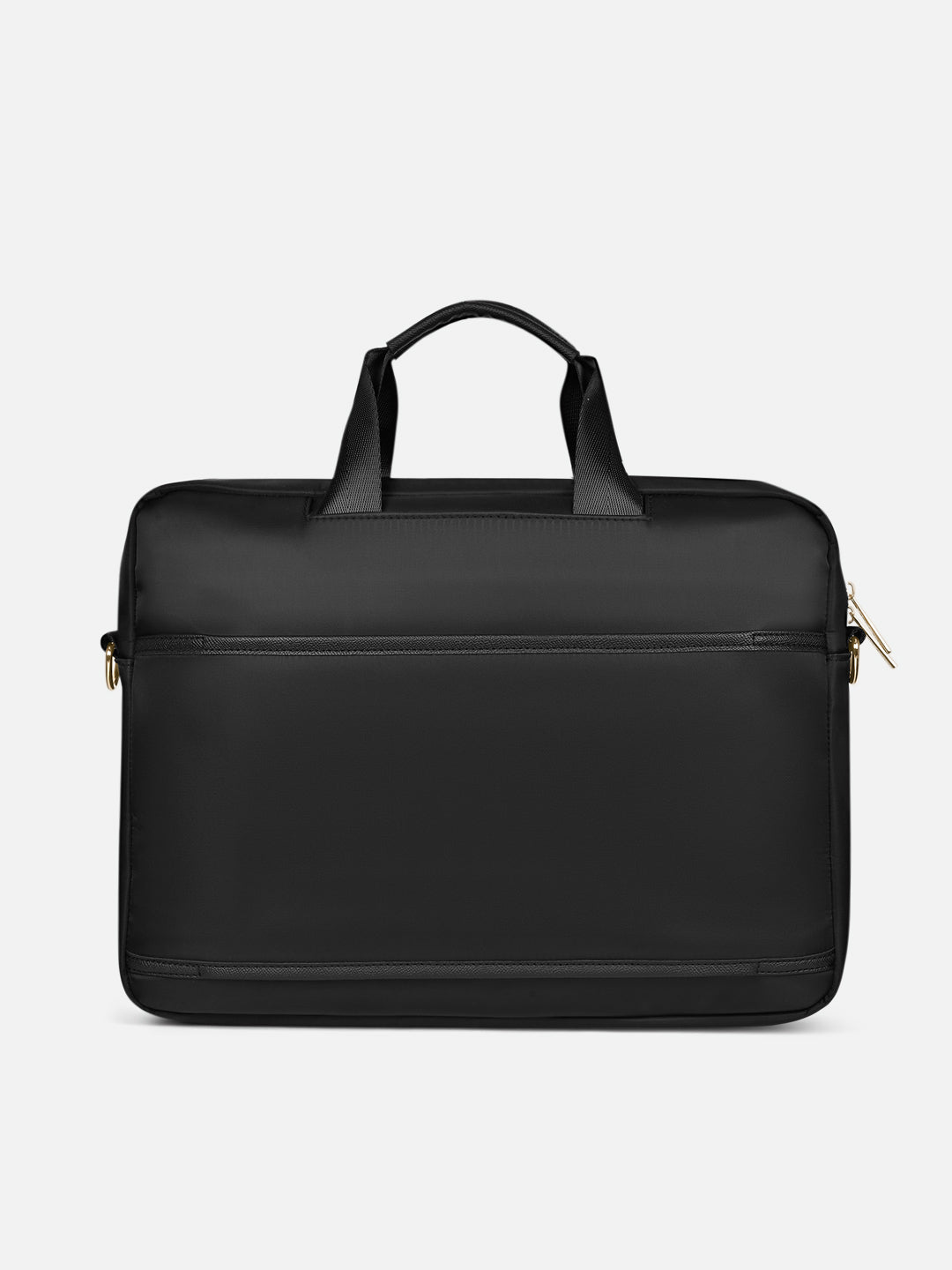 Brewcaff 1 Compartment Large Laptop Bag Black