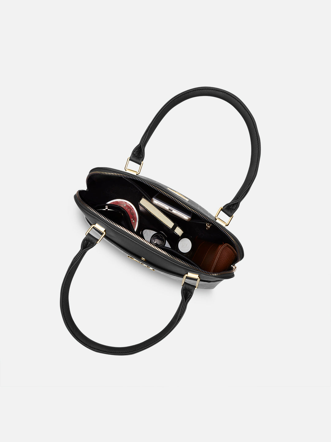 Aiken Colourblock Dome Medium Satchel Bag