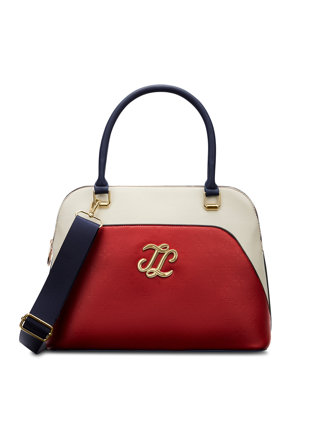 Aiken Colourblock Dome Medium Satchel Bag