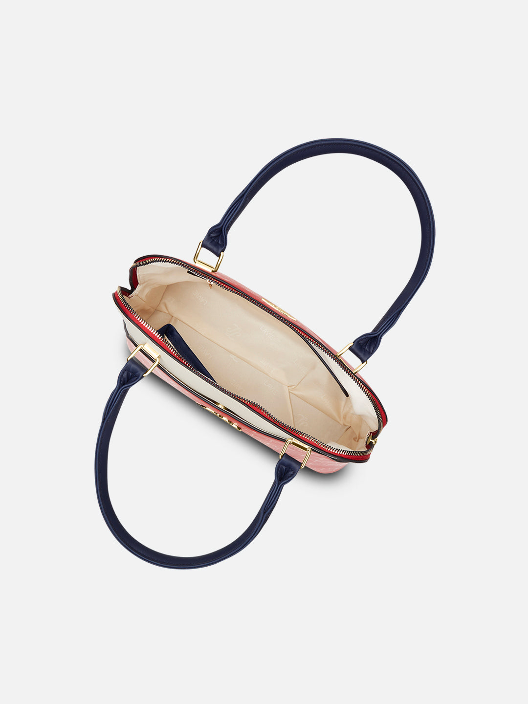 Aiken Colourblock Dome Medium Satchel Bag