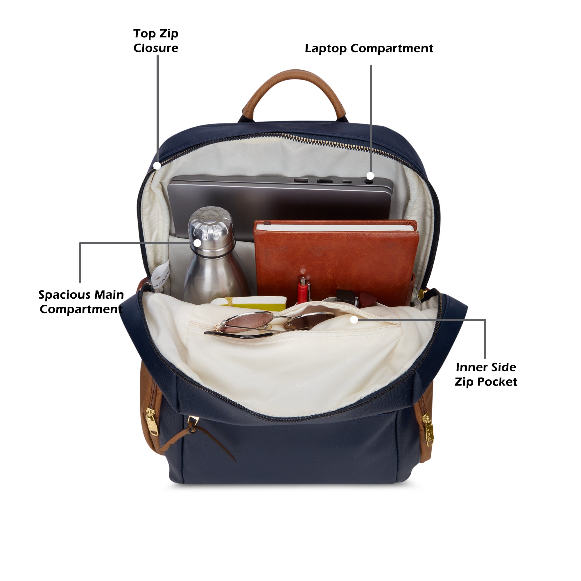 Colourblock Butte Large Backpack
